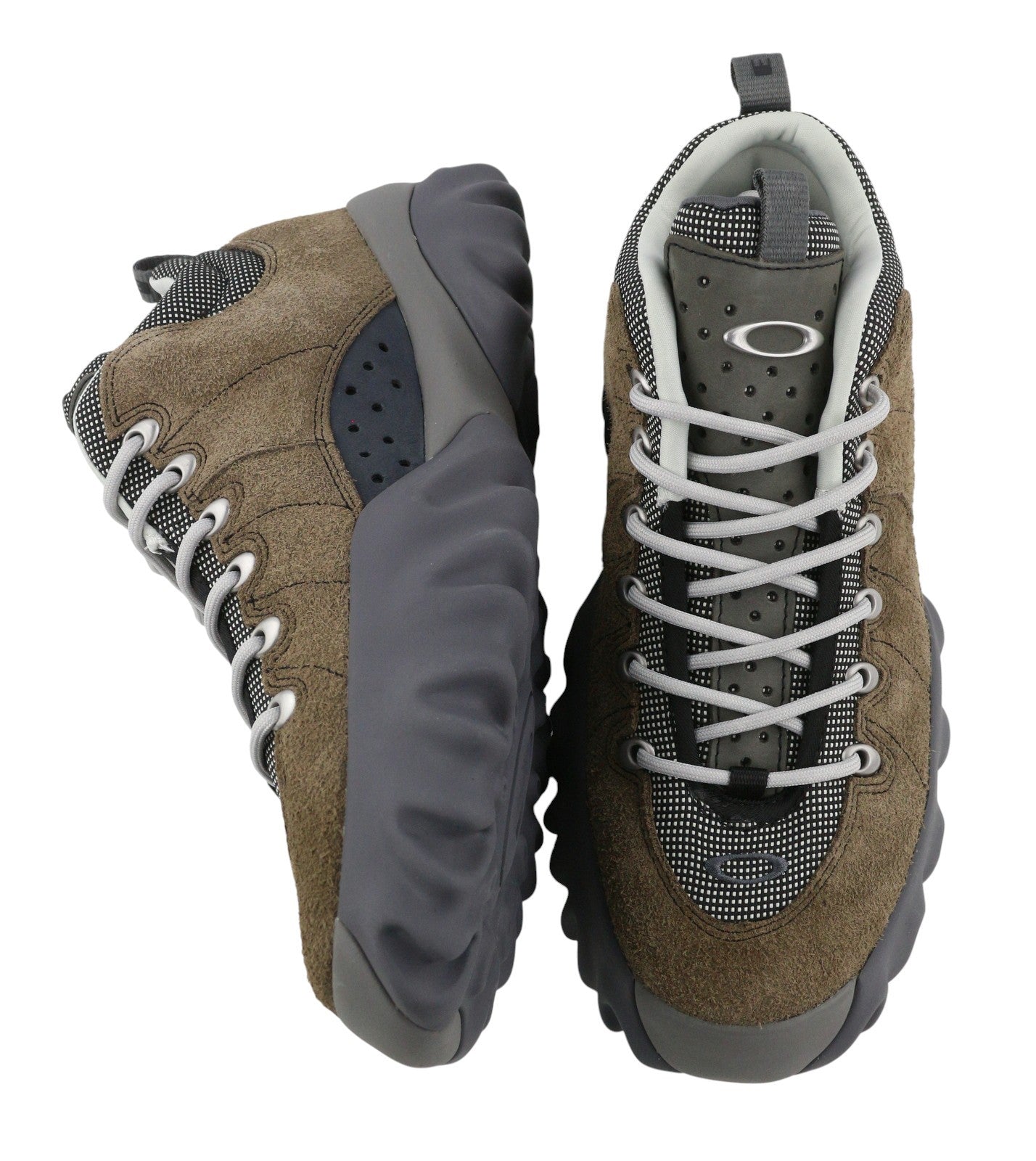 OAKLEY Factory Team x Brain Dead Edge Men Boots EU40.5 Cobbiestone Suede RRP190