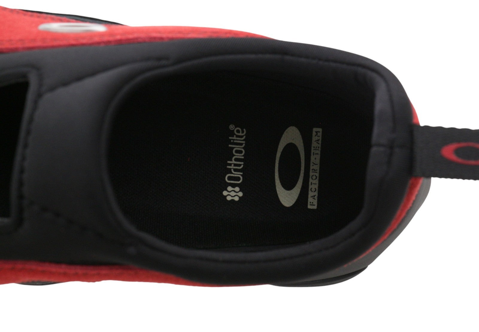 OAKLEY Factory Team Suede Flesh Men Sandals EU44.5 Lava Black Ortholite RRP190