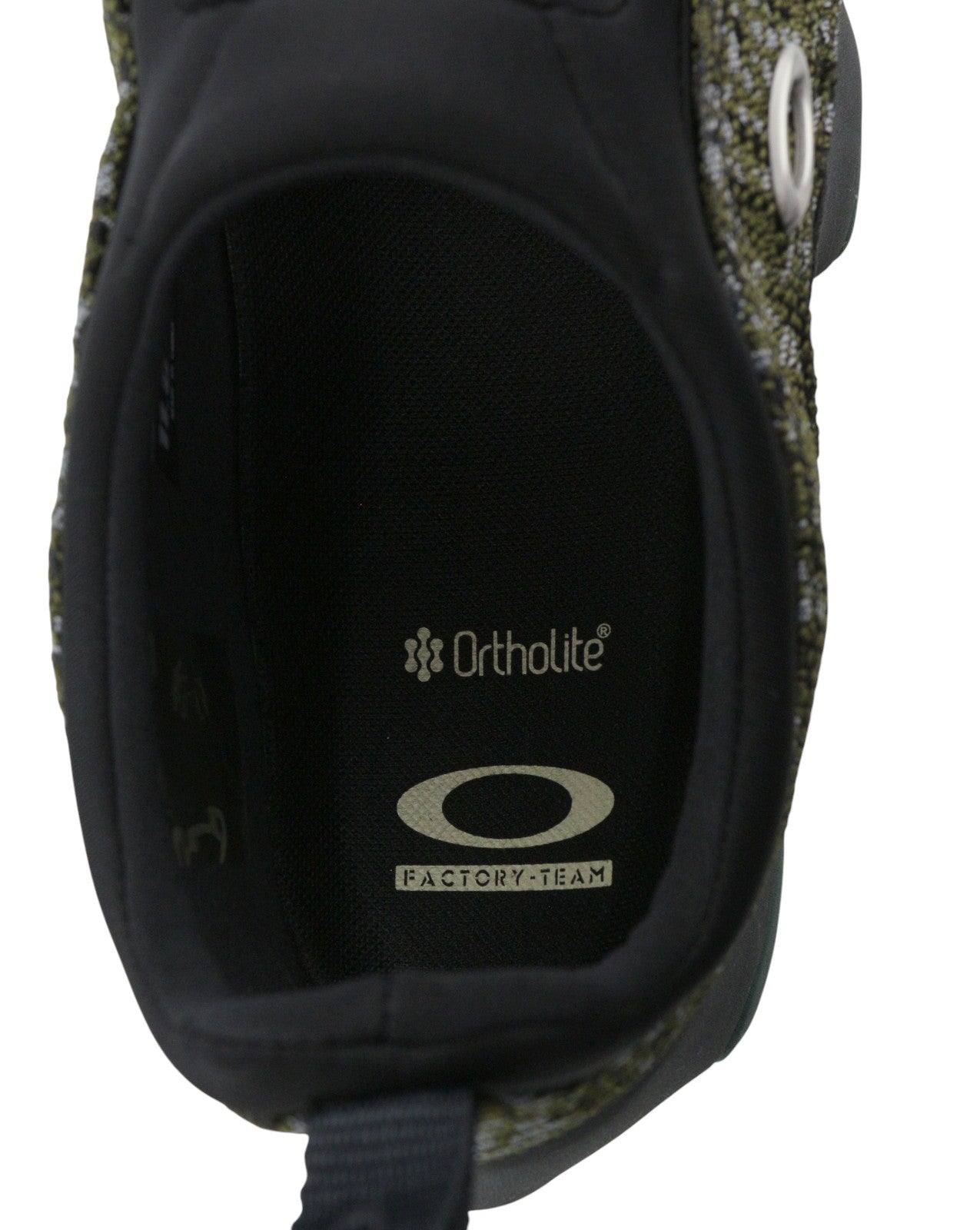 OAKLEY Factory Team Jacquard Flesh Men Sandals EU45 Camo Black Ortholite RRP235