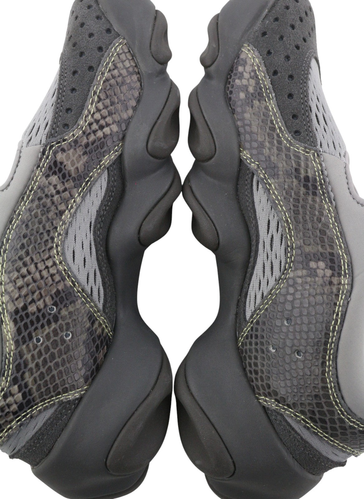 OAKLEY Factory Team x Brain Dead Python Flesh Men Sandals EU41 Pavement Grey