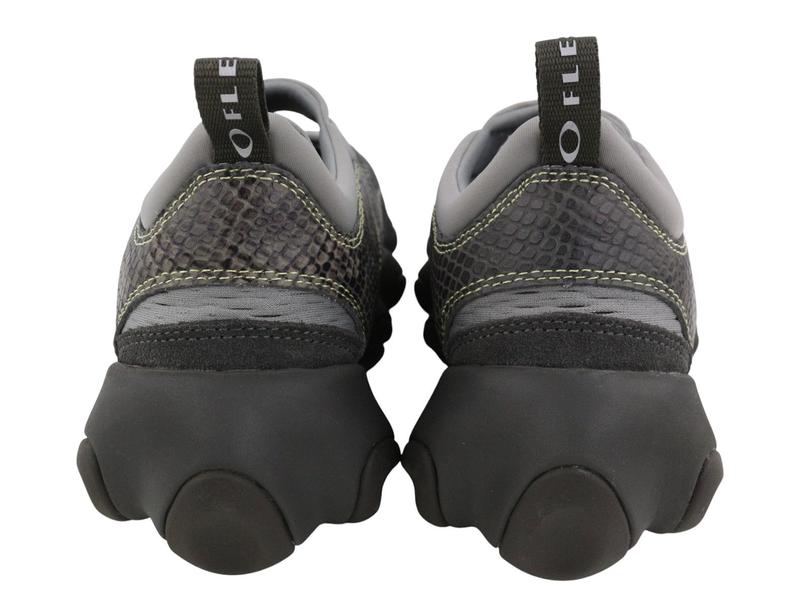 OAKLEY Factory Team x Brain Dead Python Flesh Men Sandals EU41 Pavement Grey