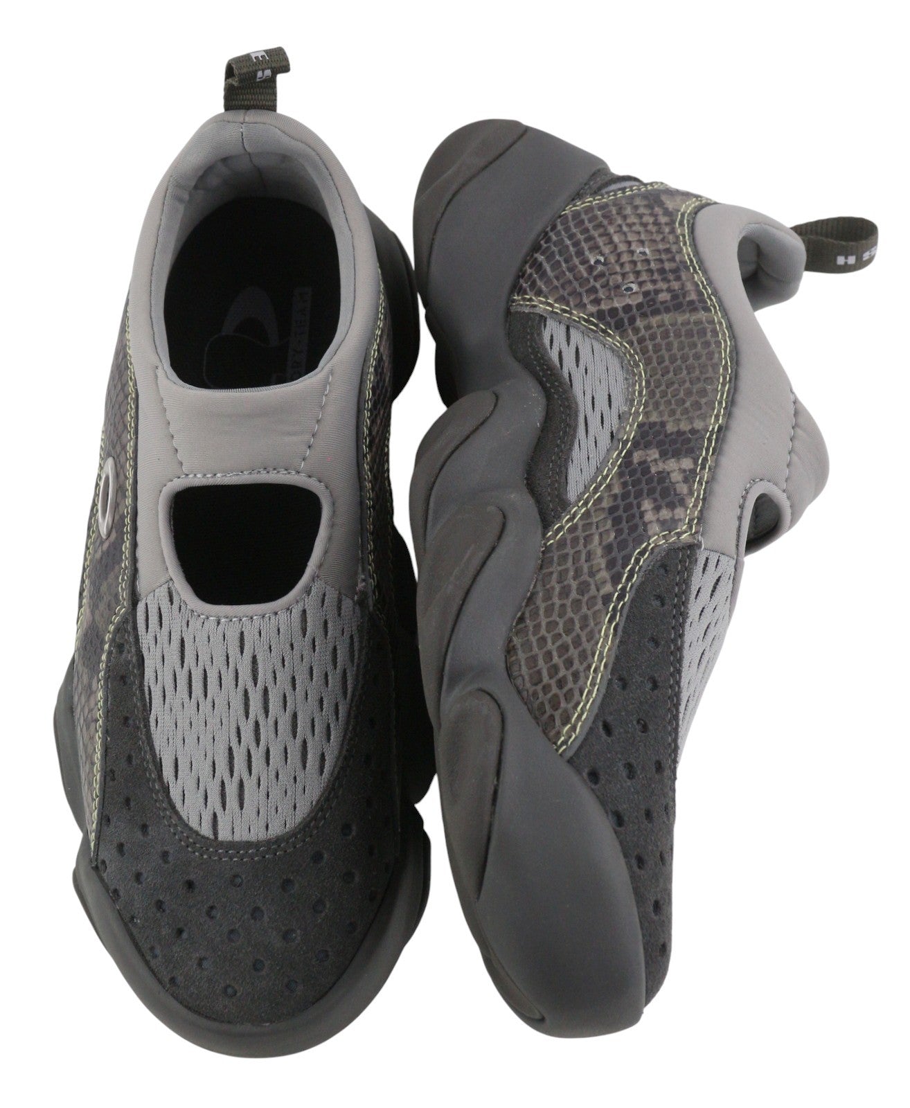 OAKLEY Factory Team x Brain Dead Python Flesh Men Sandals EU41 Pavement Grey Low