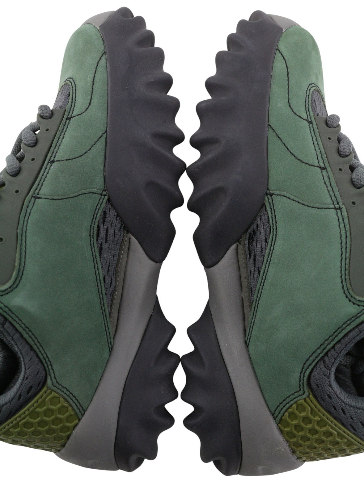 OAKLEY Factory Team Nubuck Chop Saw Women Boots EU38.5 Green Suede RRP190