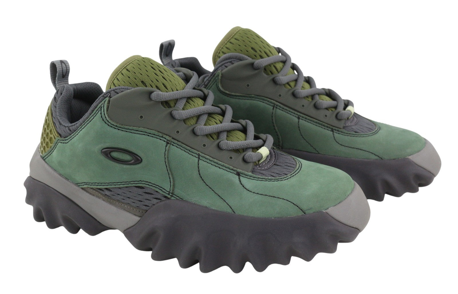 OAKLEY Factory Team Nubuck Chop Saw Women Boots EU38.5 Green Suede RRP190