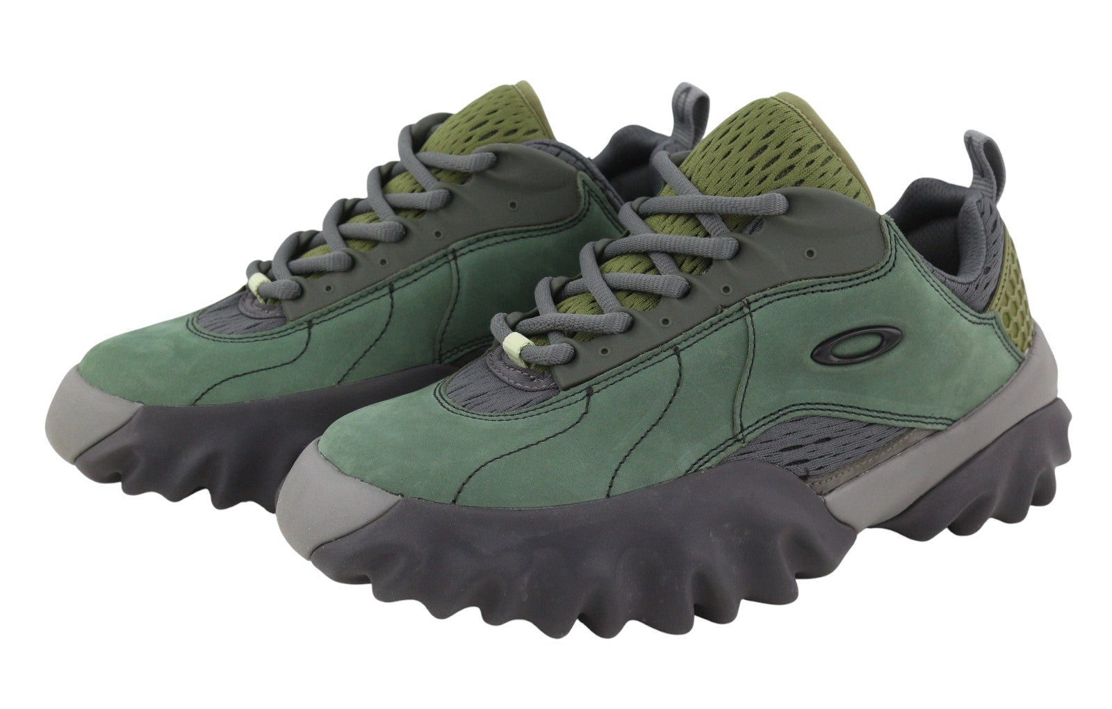 OAKLEY Factory Team Nubuck Chop Saw Women Boots EU38.5 Green Suede RRP190