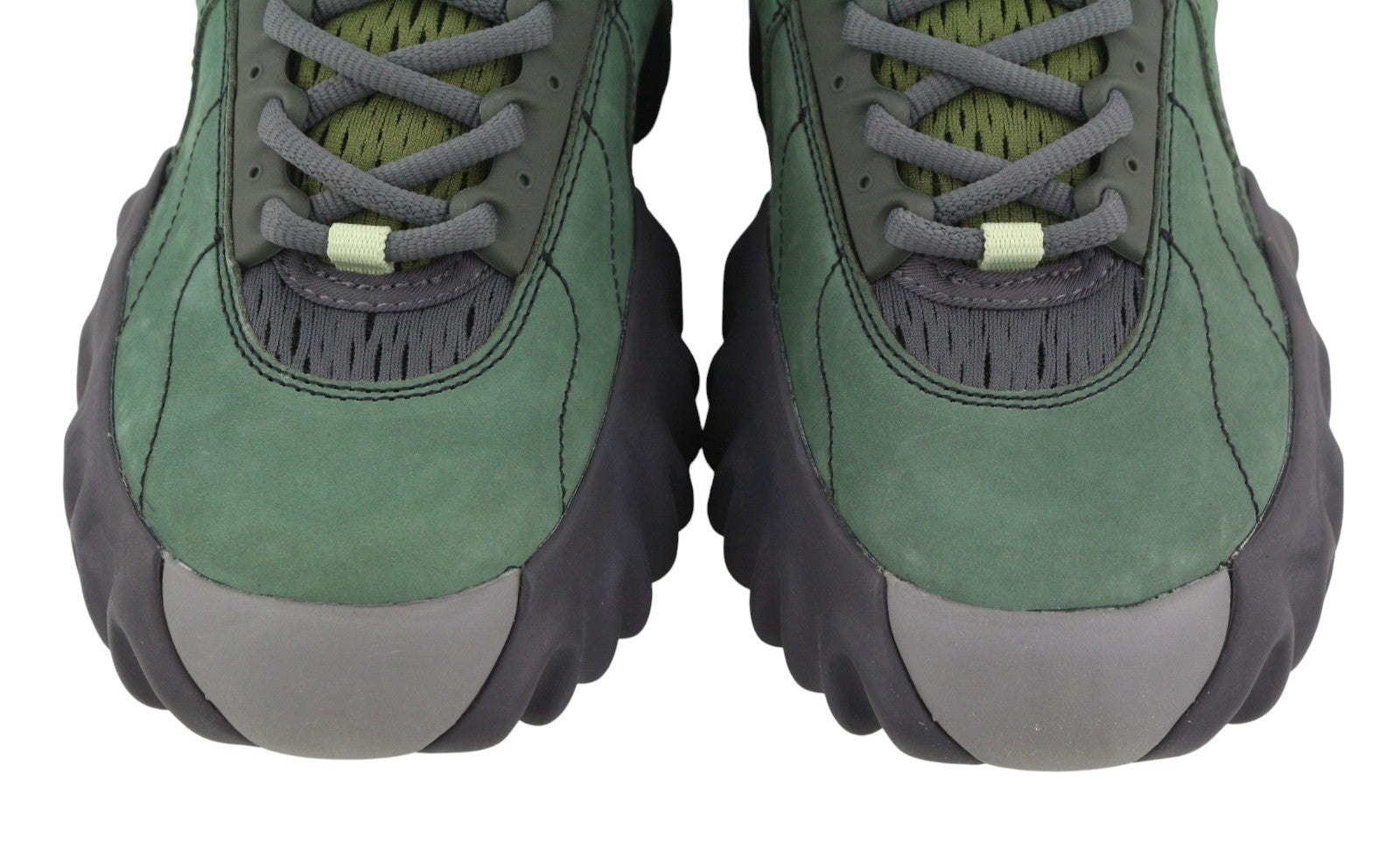 OAKLEY Factory Team Nubuck Chop Saw Women Boots EU38.5 Green Suede RRP190