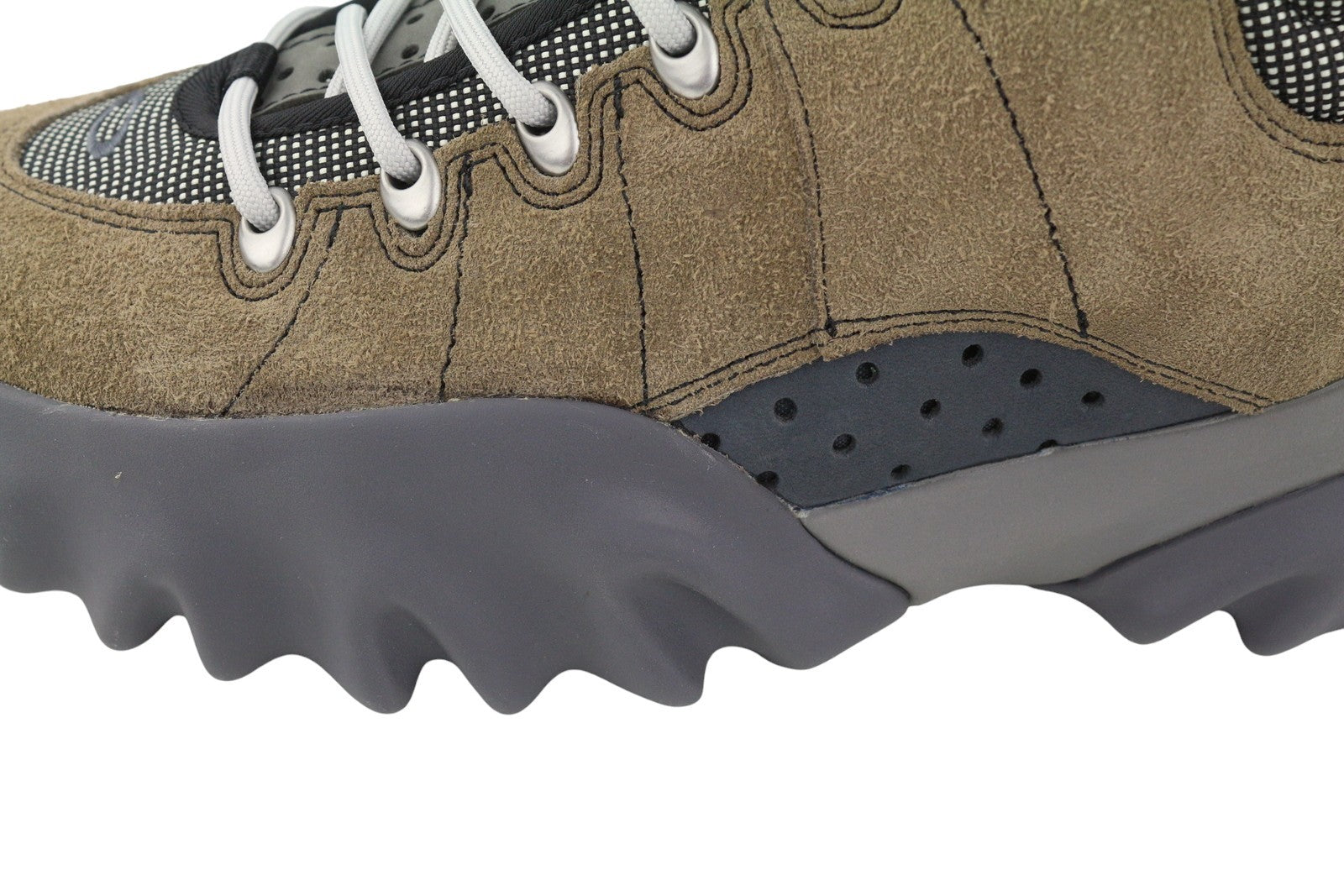 OAKLEY Factory Team x Brain Dead Edge Men Boots EU42.5 Cobbiestone Suede RRP190