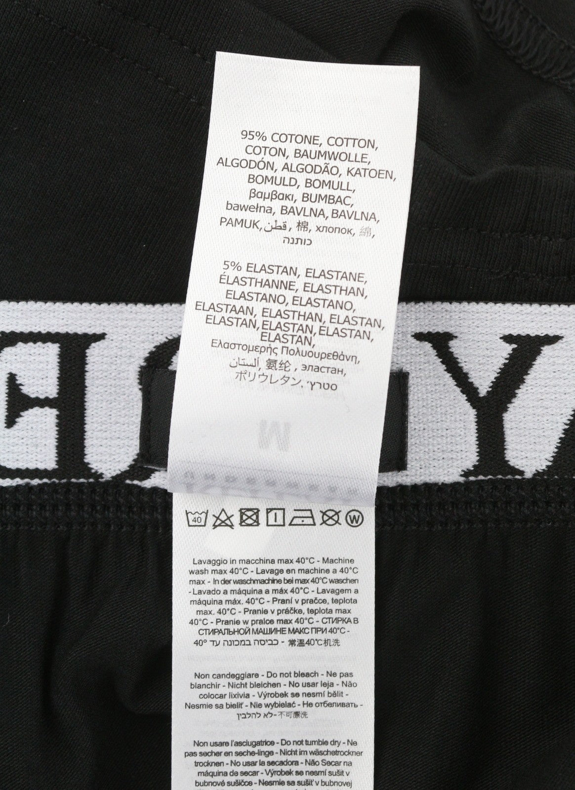 REPLAY Men Underwear XL Black Red Logo Cotton Stretch Trunks 2 Pack