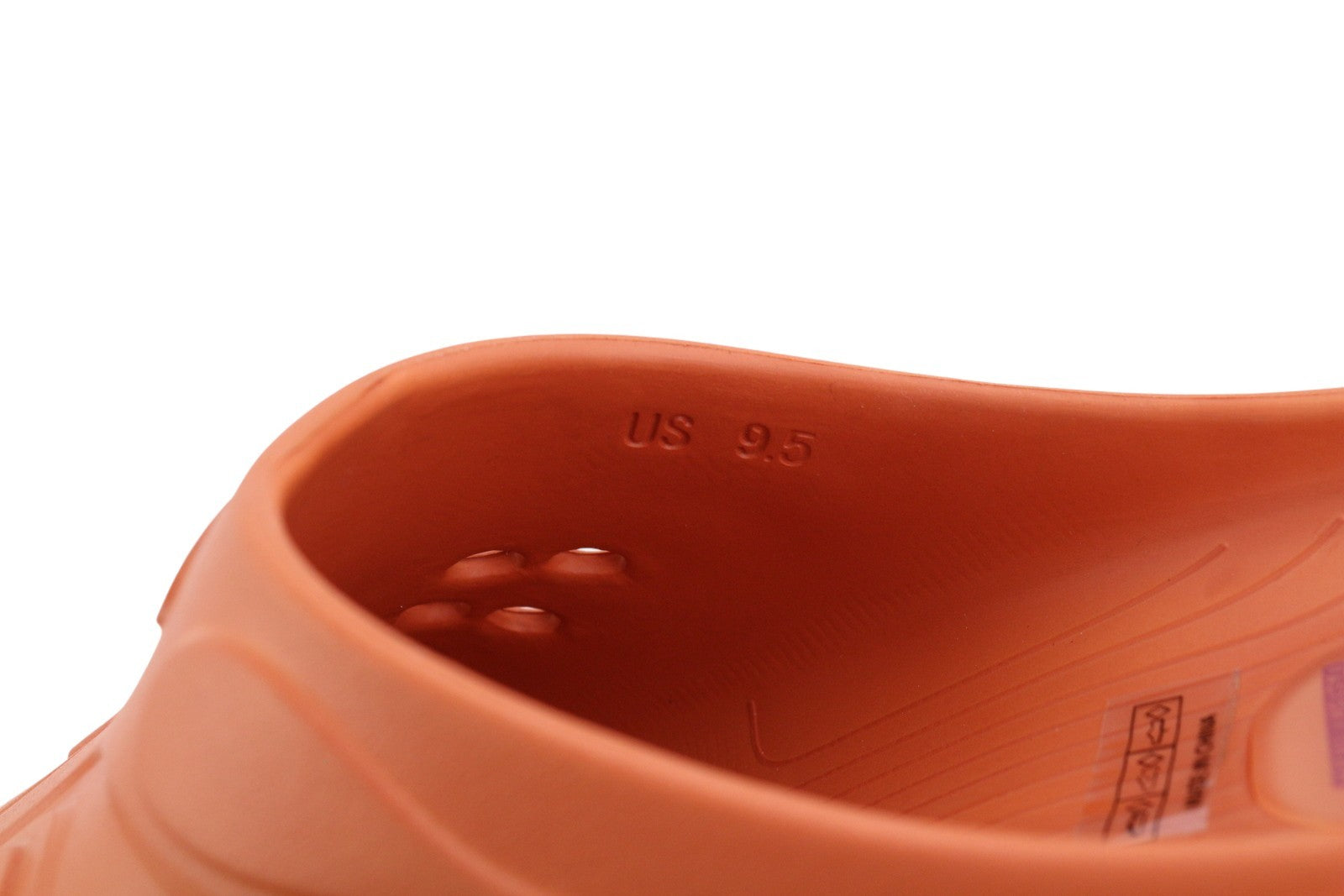 OAKLEY Factory Team x Brain Dead Paguro Slide Men Slippers EU43 Rust Square Toe