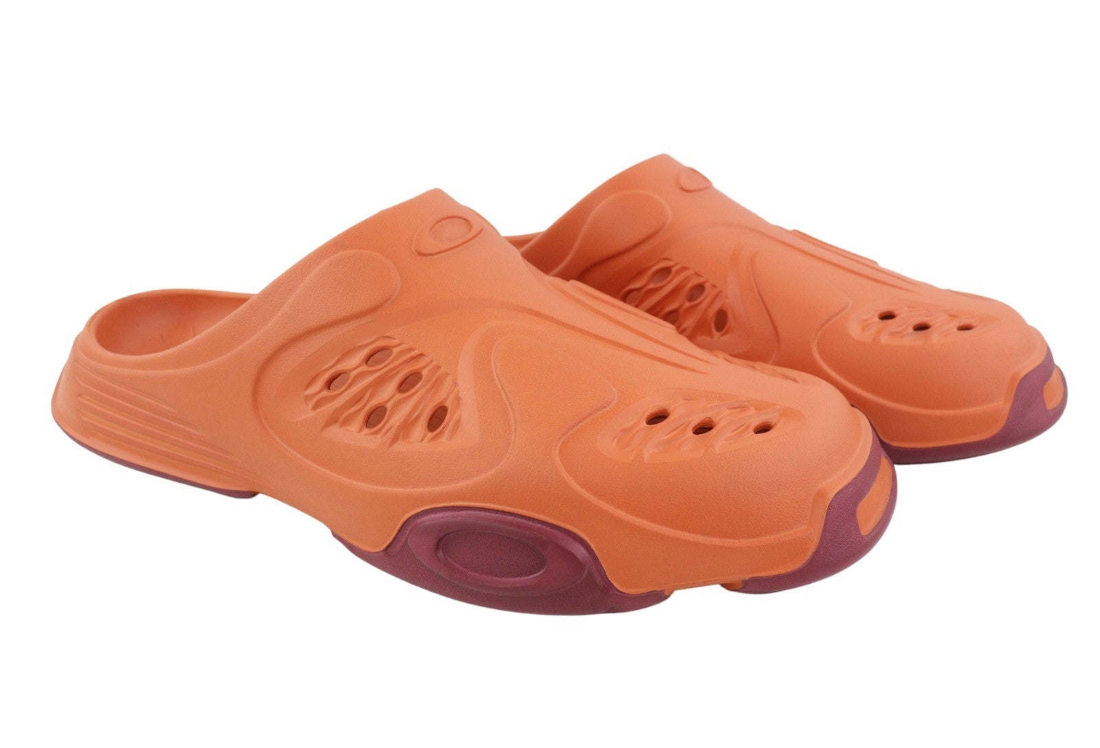 OAKLEY Factory Team x Brain Dead Paguro Slide Men Slippers EU43 Rust Square Toe