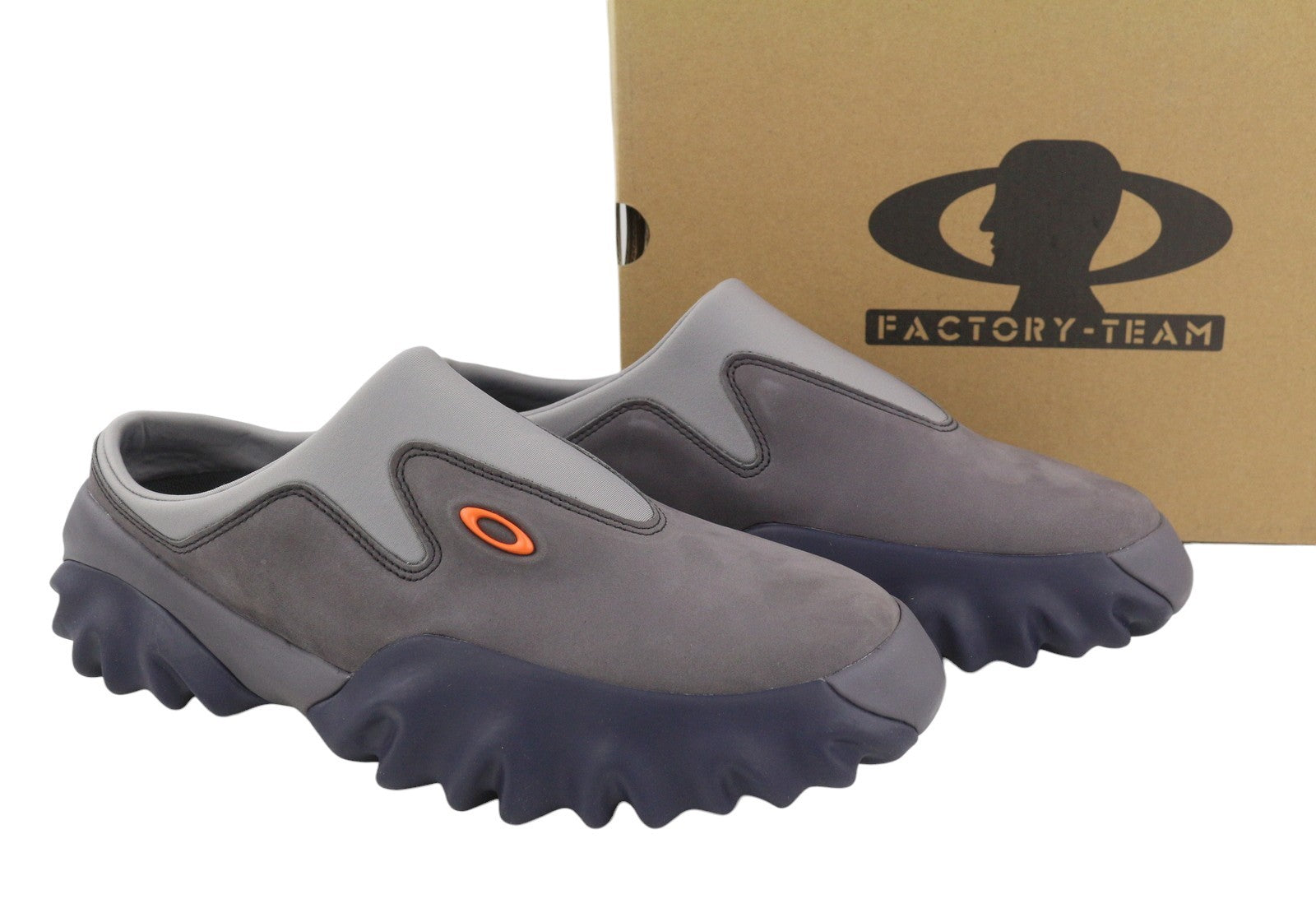 BRAIN DEAD x Oakley Factory Team Nubuck Mule Men Shoes EU42 Deep Well Slip