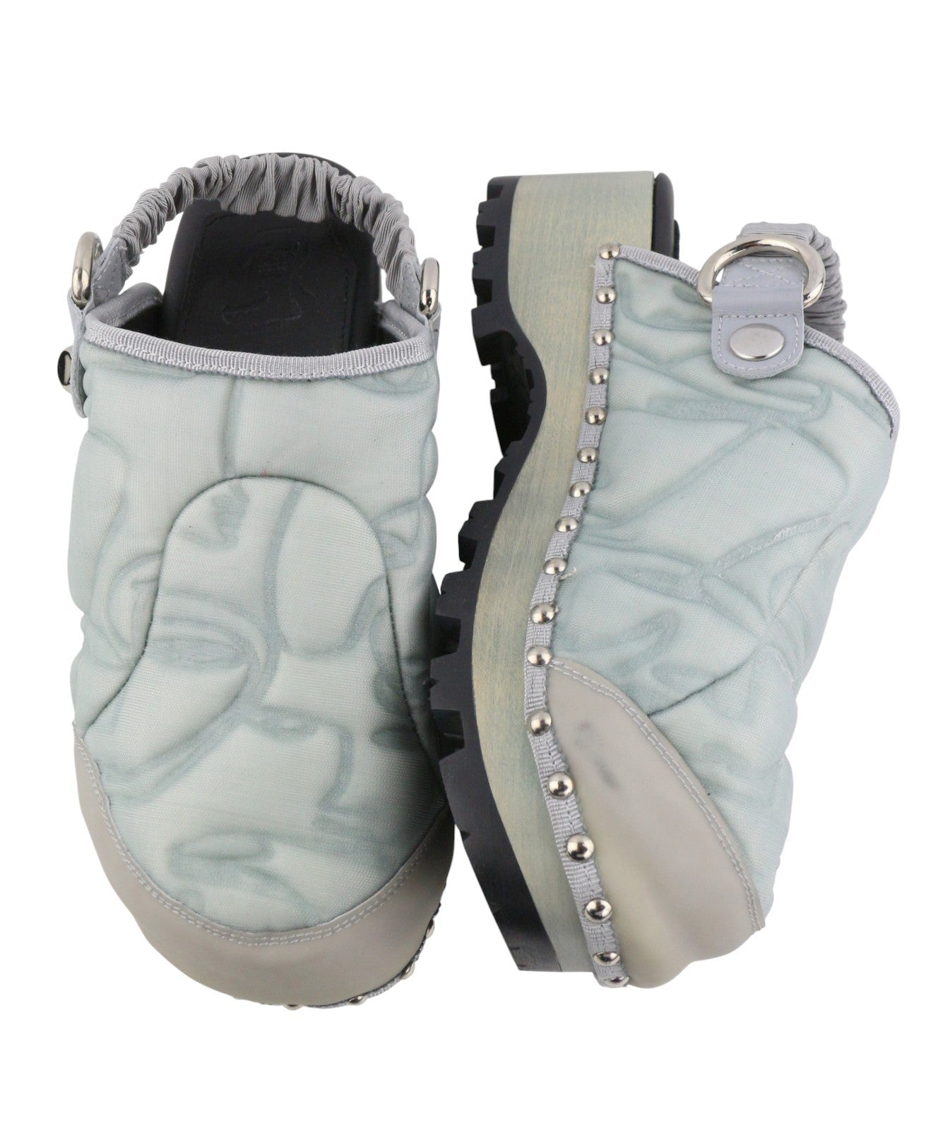 BRAIN DEAD Energy Absorber Debossed Zoccolo Women Shoes EU41 Chunky RRP480