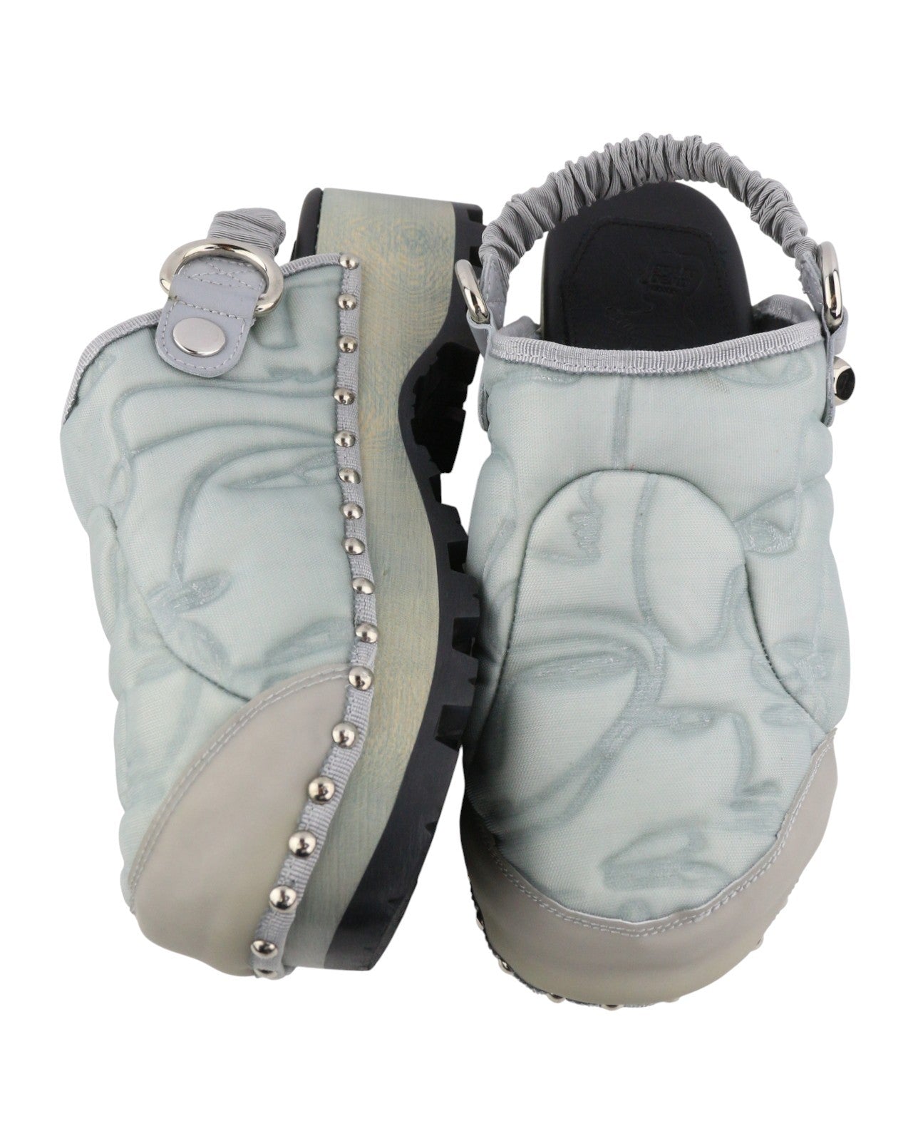 BRAIN DEAD Energy Absorber Debossed Zoccolo Women Shoes EU41 Chunky RRP480