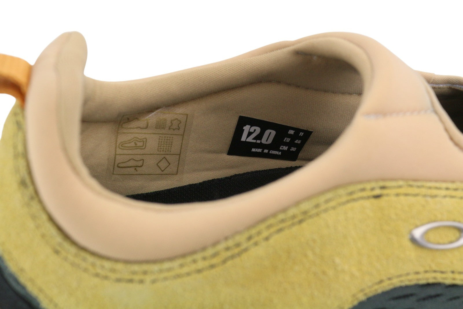 OAKLEY Factory Team x Brain Dead Suede Flesh Men Sandals EU46 Multi Ortholite