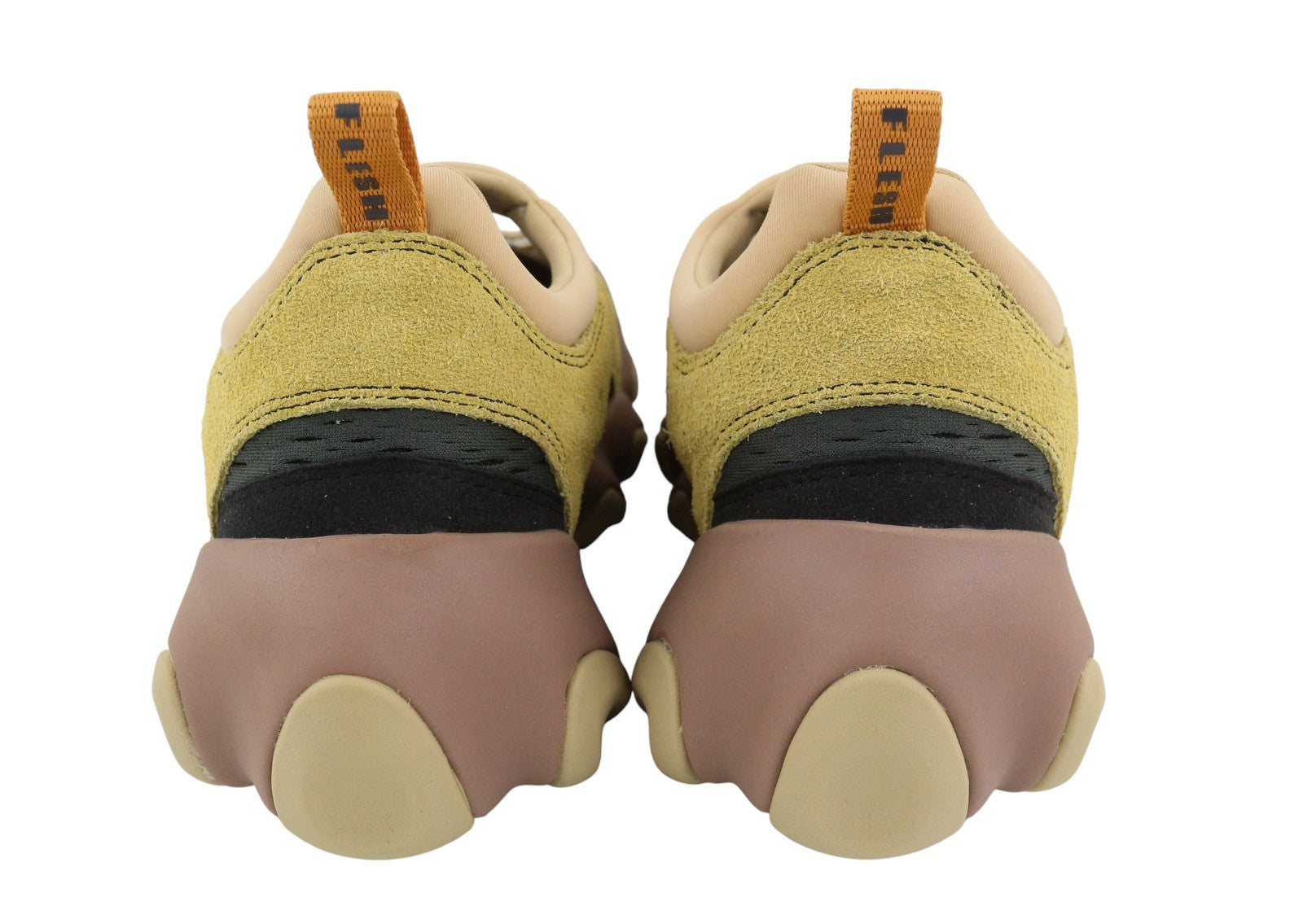 OAKLEY Factory Team x Brain Dead Suede Flesh Men Sandals EU46 Multi Ortholite