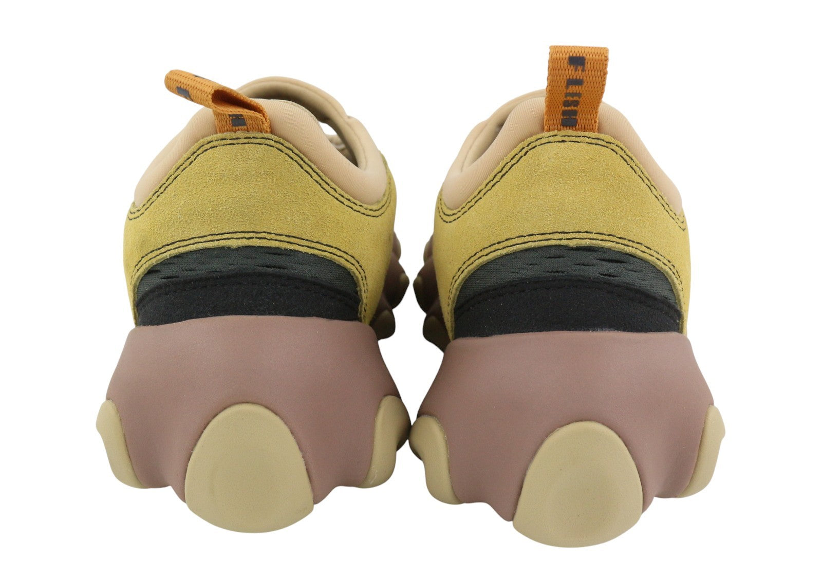 OAKLEY Factory Team x Brain Dead Suede Flesh Men Sandals EU42 Multi Ortholite