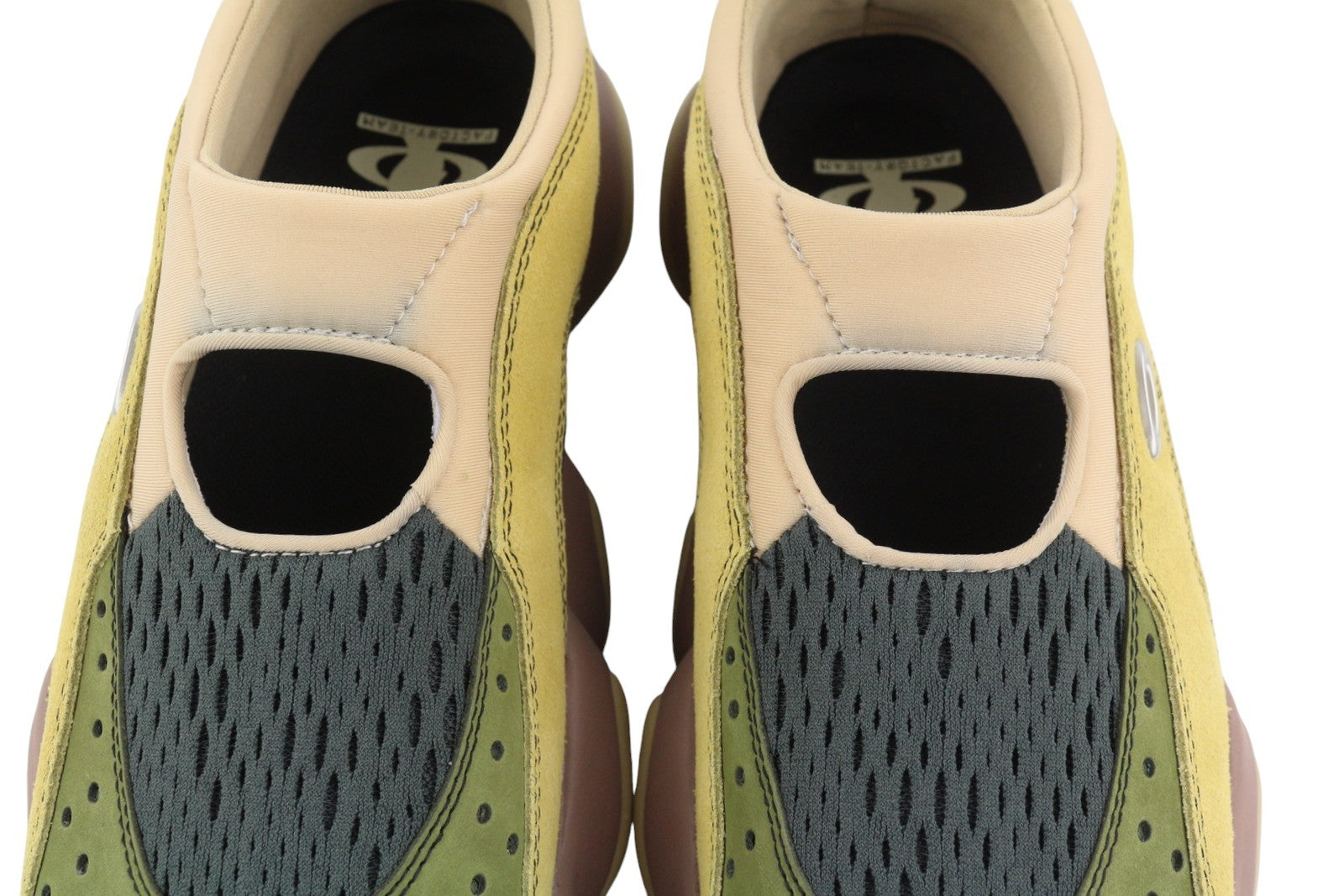 OAKLEY Factory Team x Brain Dead Suede Flesh Men Sandals EU43 Multi Ortholite