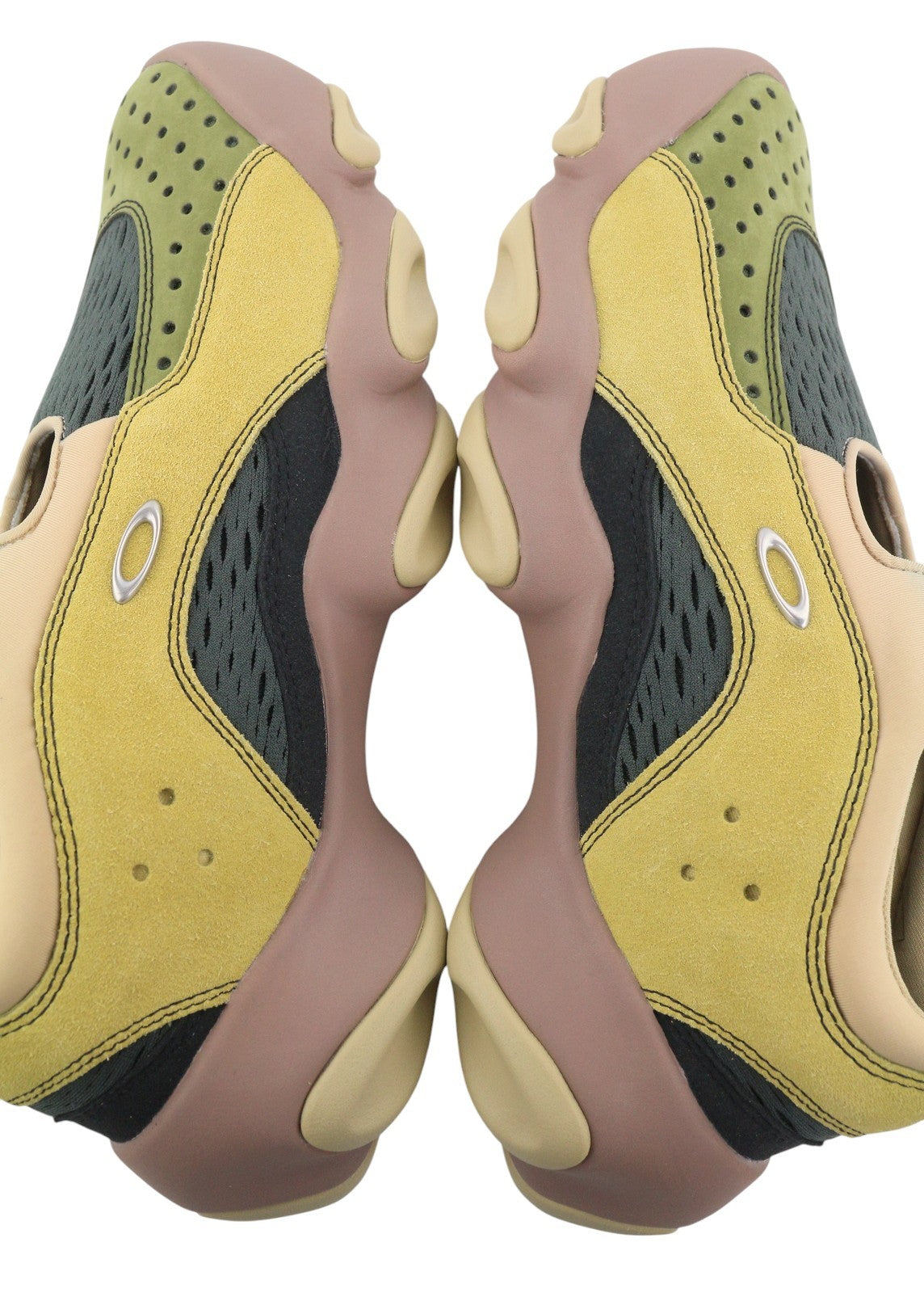 OAKLEY Factory Team x Brain Dead Suede Flesh Men Sandals EU42.5 Multi Ortholite