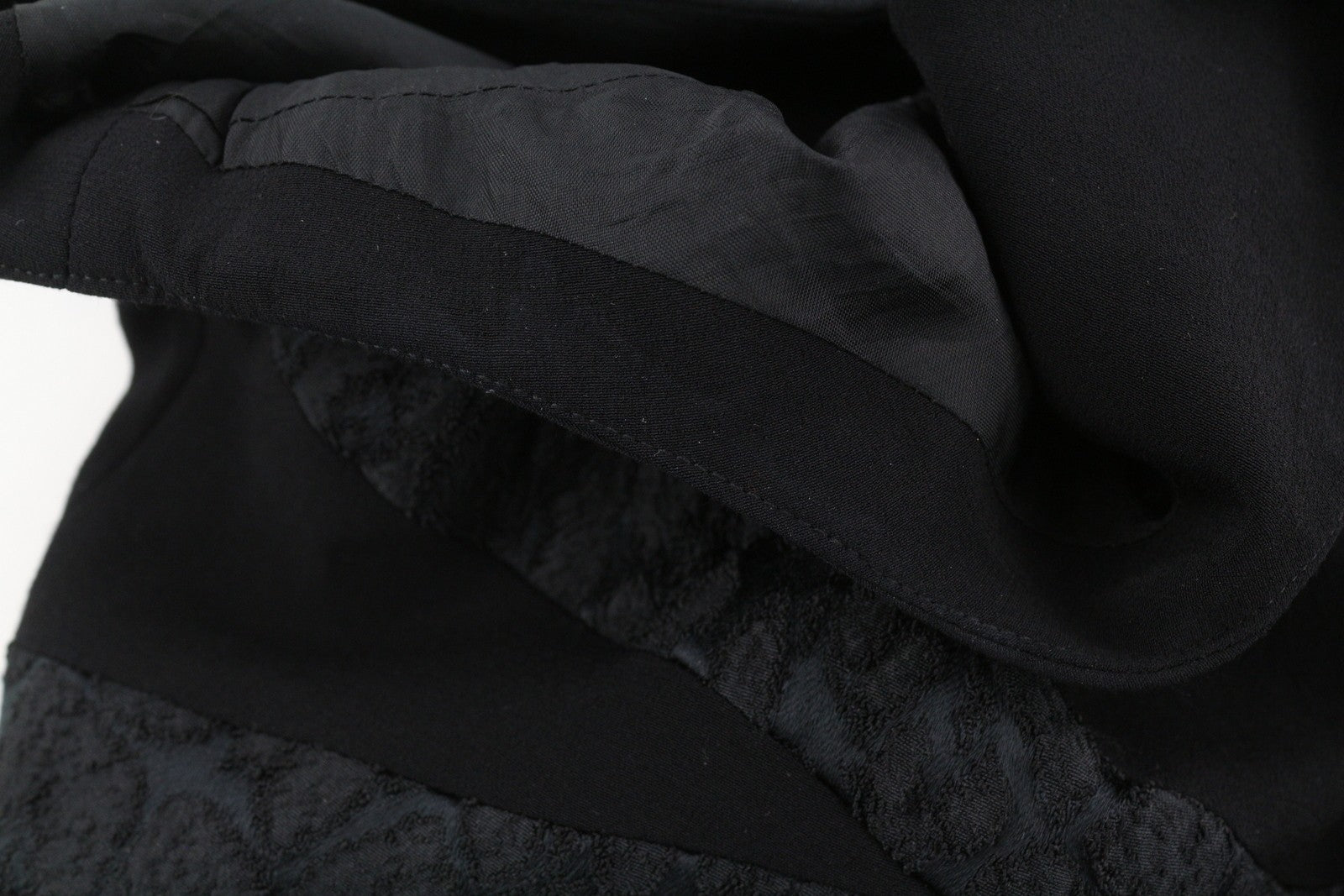 BEL AIR Women's Dress 3 Black Sleeveless Crew Neck Lined Pleated Mini Style