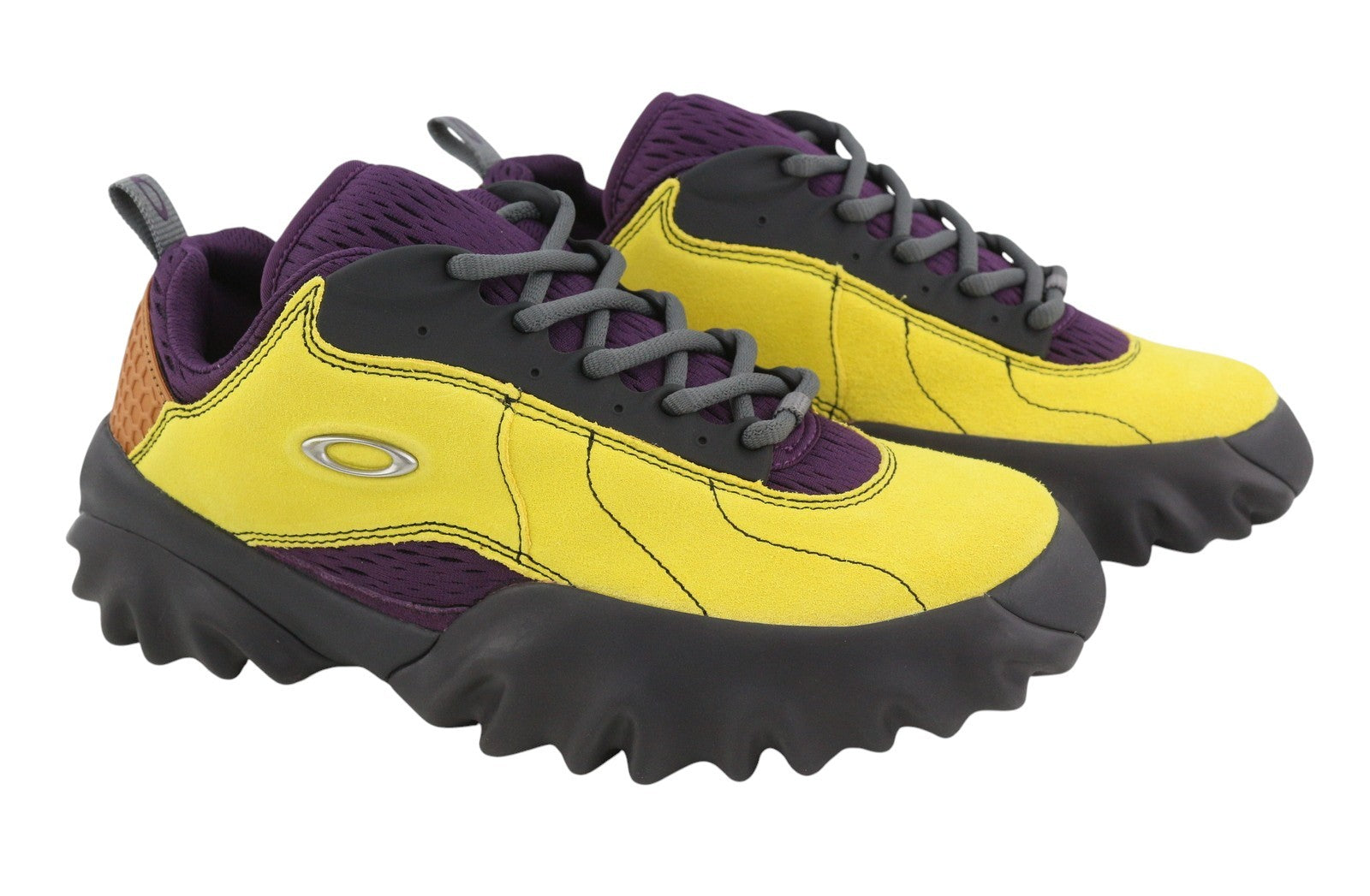 OAKLEY Factory Team x Brain Dead Chop Saw Men Sneakers EU41 Lemon Plum RRP189