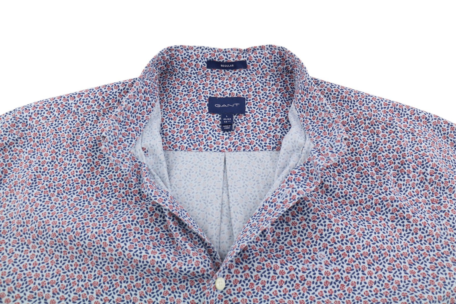 GANT Men's Shirt L Floral Print Button Down Casual Long Sleeve