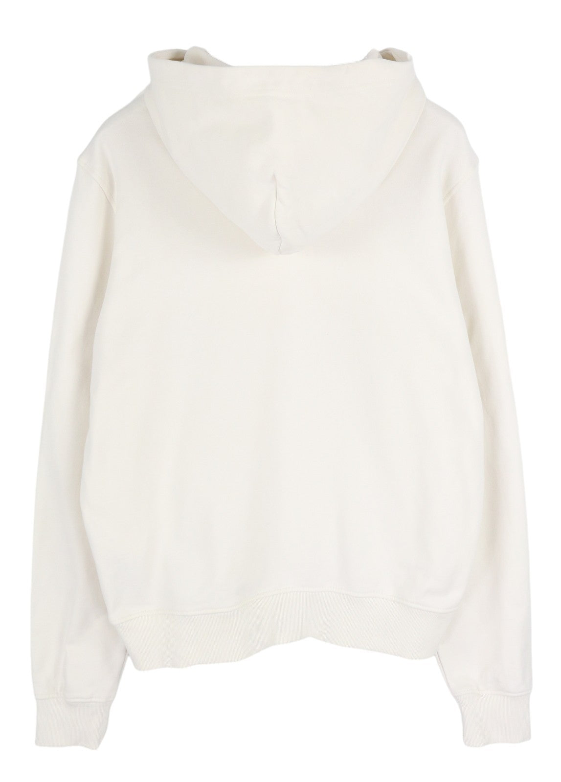 DIESEL S-Ginn-Hood-E6 Men's Hoodie L Off White Pullover Hooded Pocket