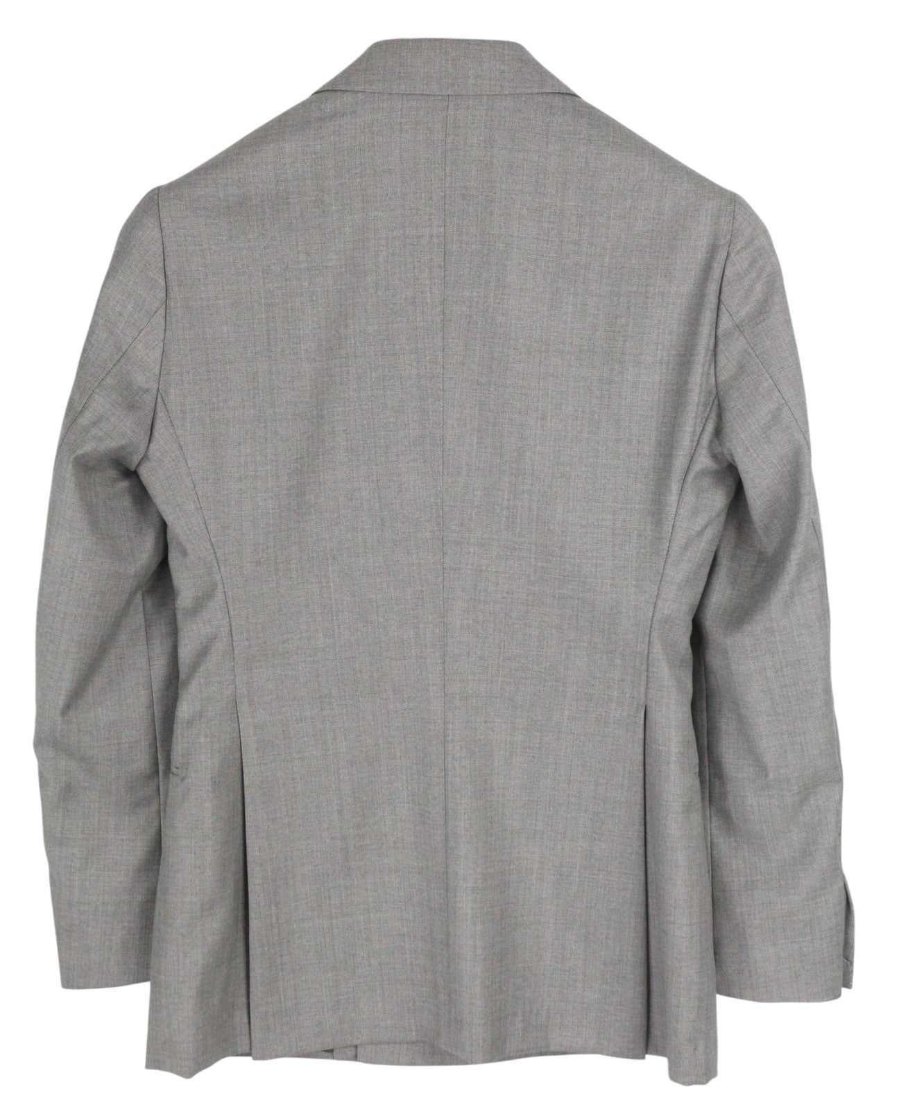 SUITSUPPLY La Spalla Men's Blazer UK30R Grey Wool Double Breasted Peak