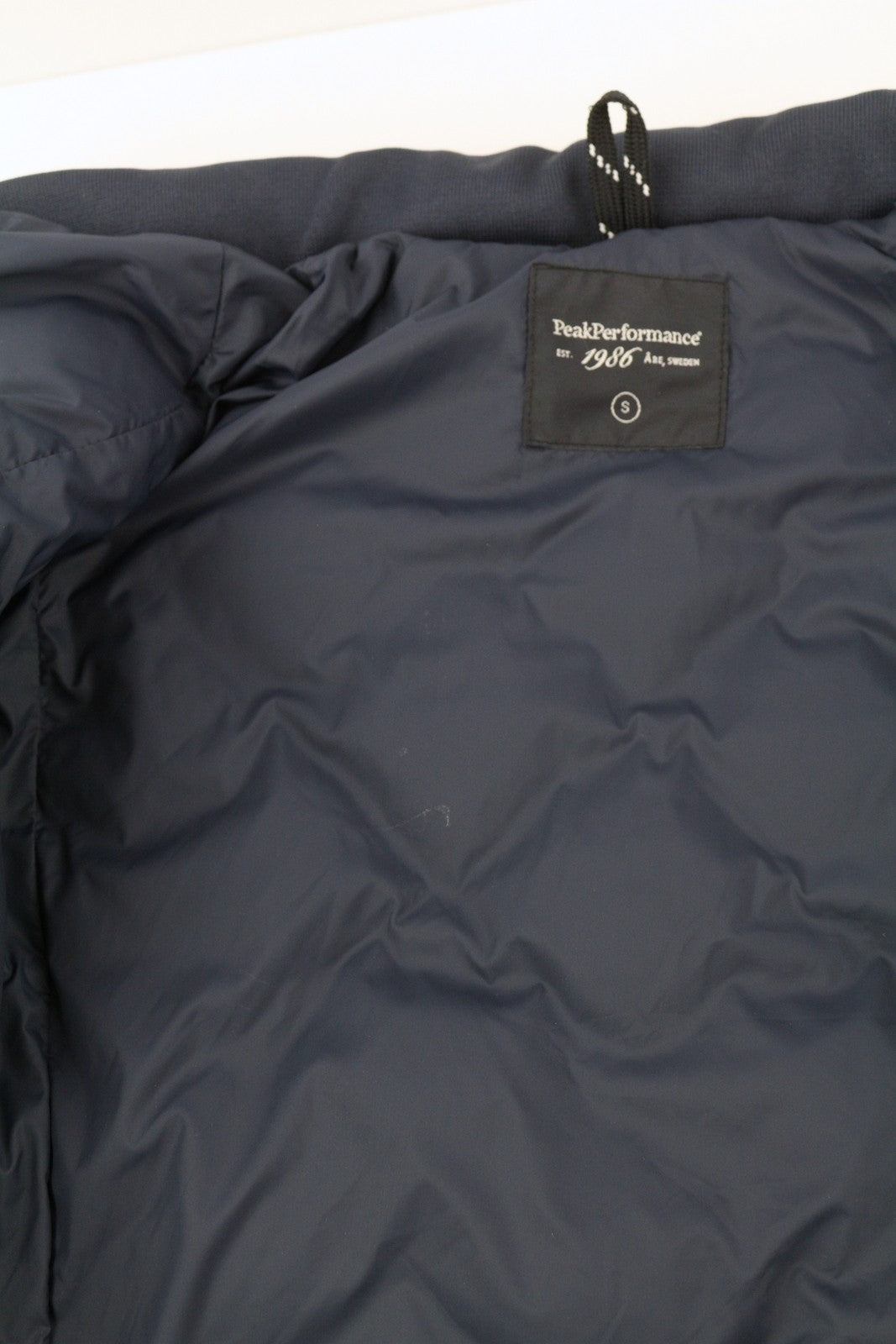 PEAK PERFORMANCE Grace Women's Jacket S Blue Down Quilted Puffer