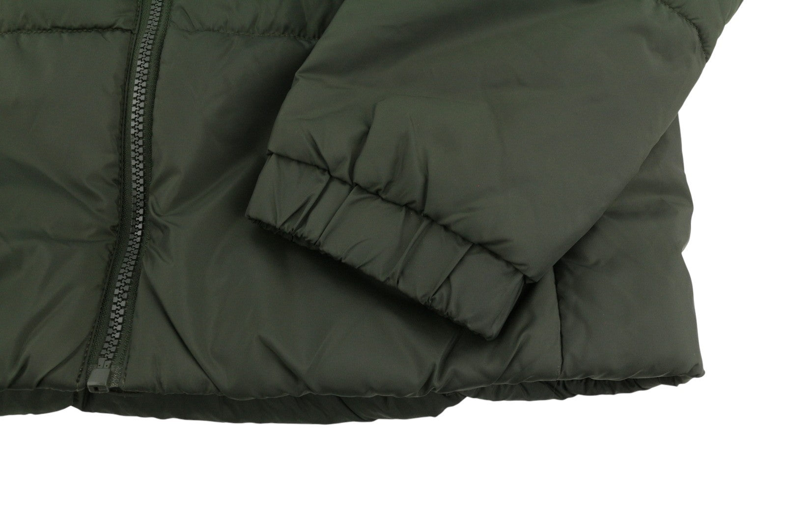 ONLY & SONS Onspeter Highneck Men Jacket M Dark Green Quilted Padded Full Zip