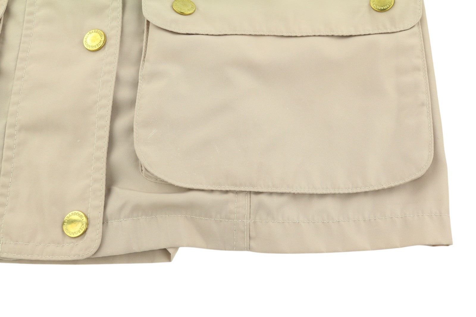 BARBOUR Bintl Broton Women's Jacket EU36 Brown Belted Lightweight Zip