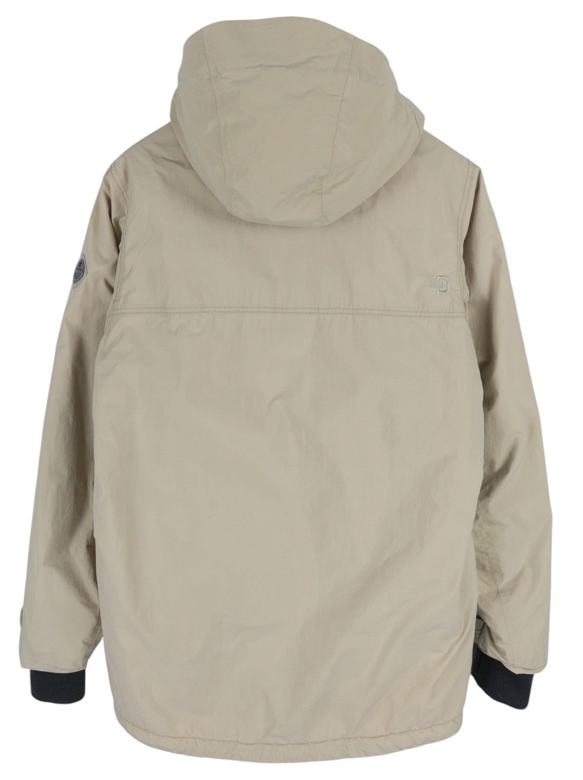 DIDRIKSONS Mike Usx Men's Parka L Beige Storm System Hooded Zip
