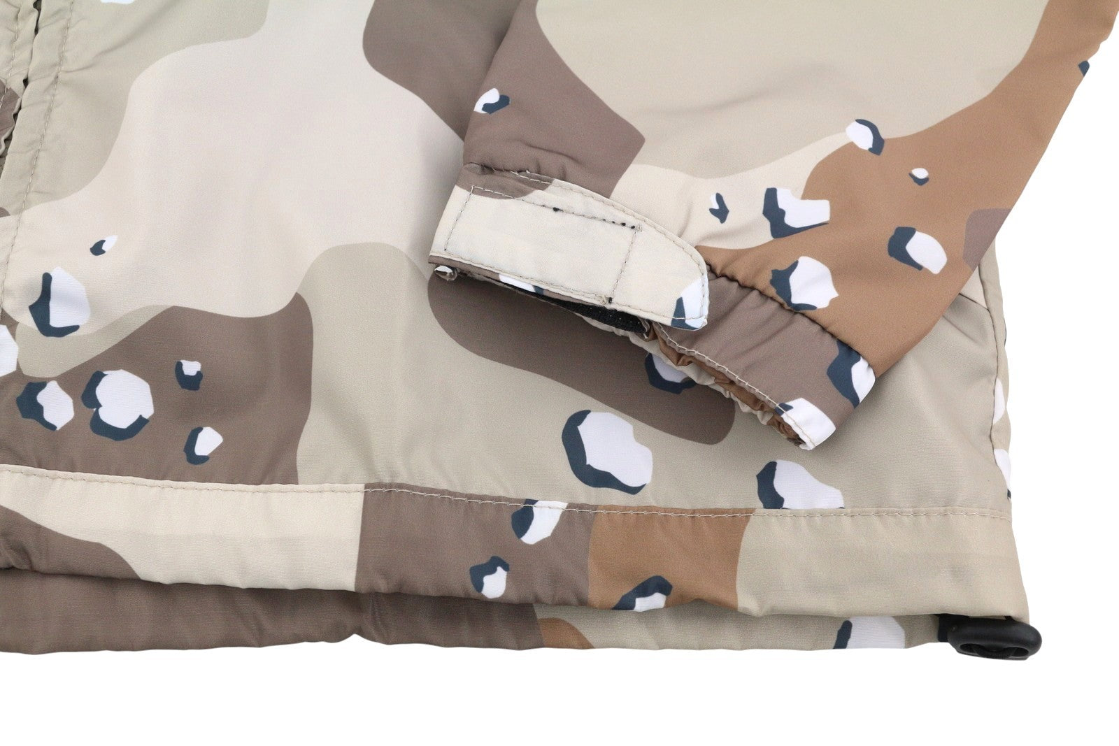 PRIMITIVE SKATEBOARDING Men Jacket L Brown Camouflage Hooded Zip Lightweight