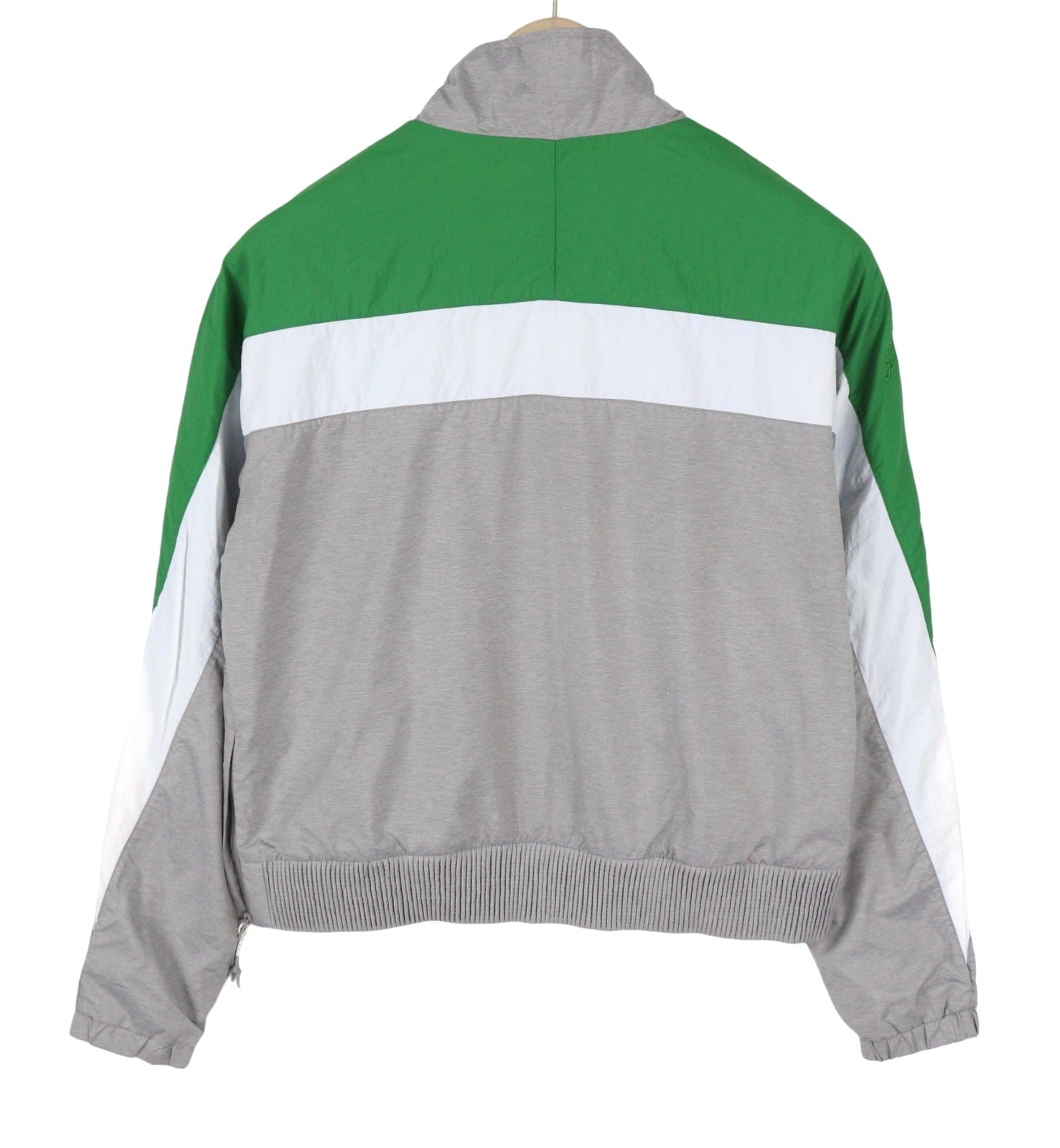 SUPERDRY Dolman Overhead Track Women Jacket M Grey Marl Half Zip Neck Anorak