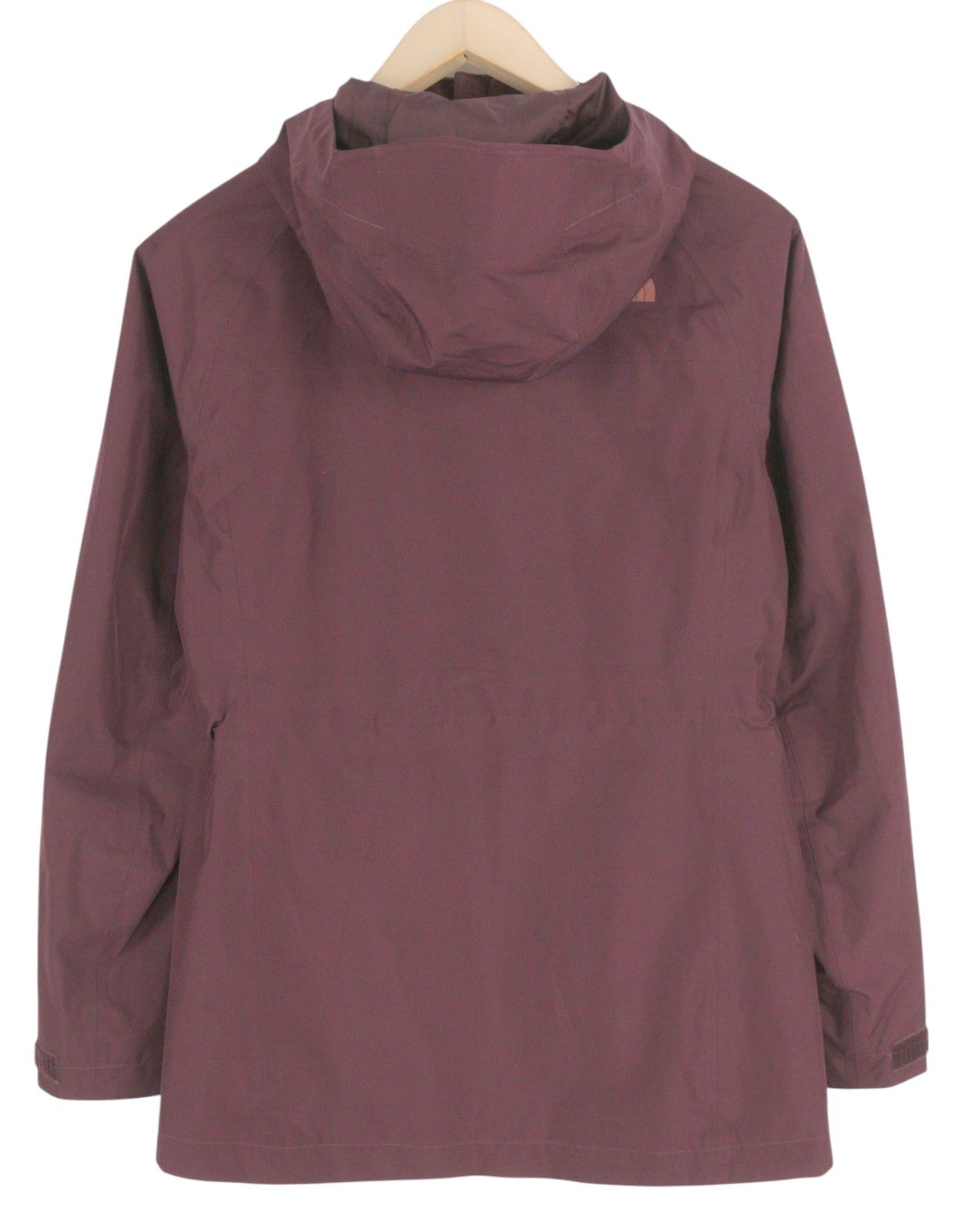 THE NORTH FACE Women's Jacket S Burgundy Hooded Drawstring FutureLight