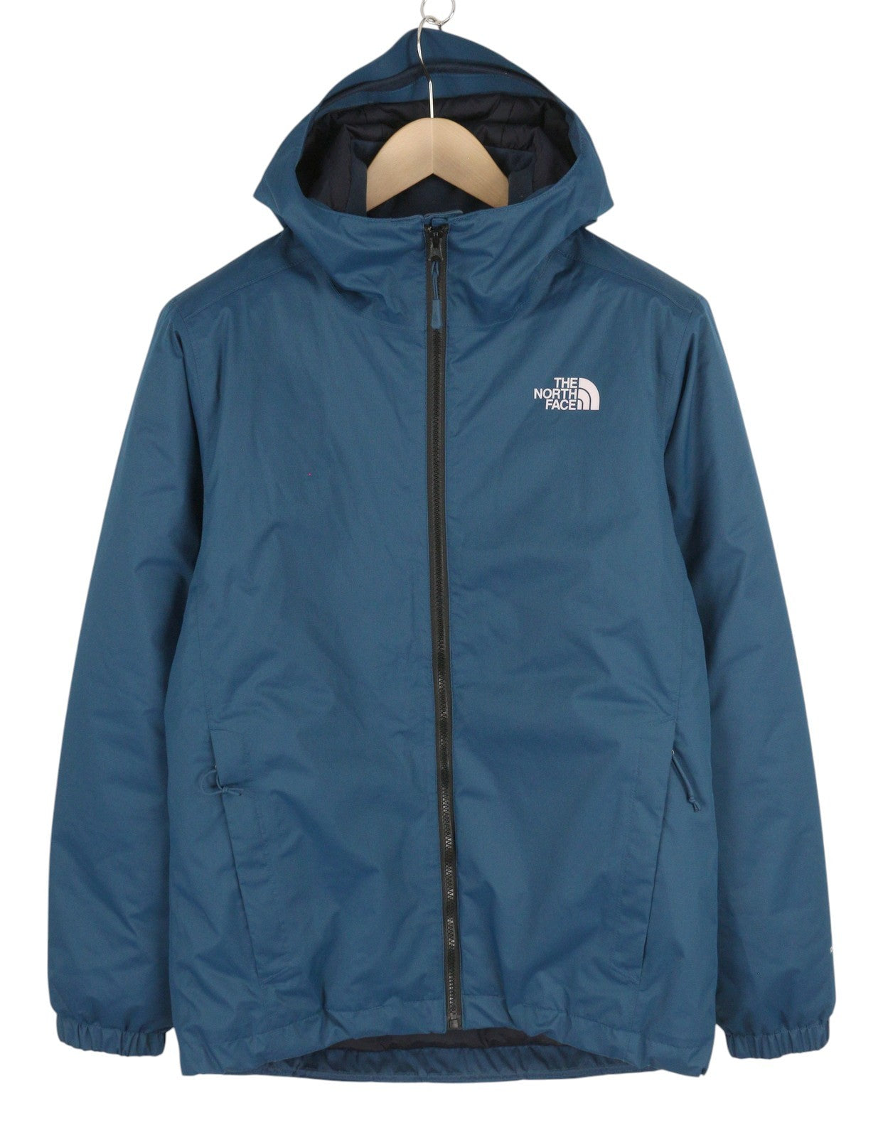 THE NORTH FACE Quest Insulated Men's Jacket S Blue Hooded DryVent
