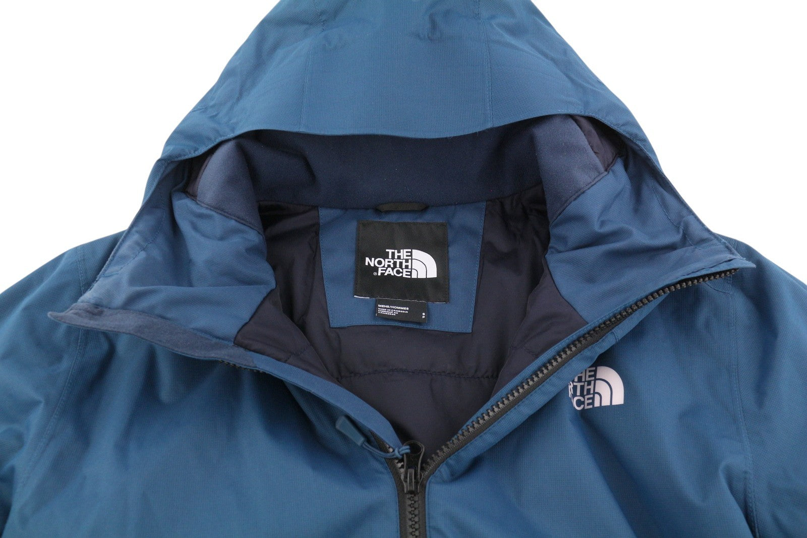 THE NORTH FACE Quest Insulated Men's Jacket S Blue Hooded DryVent