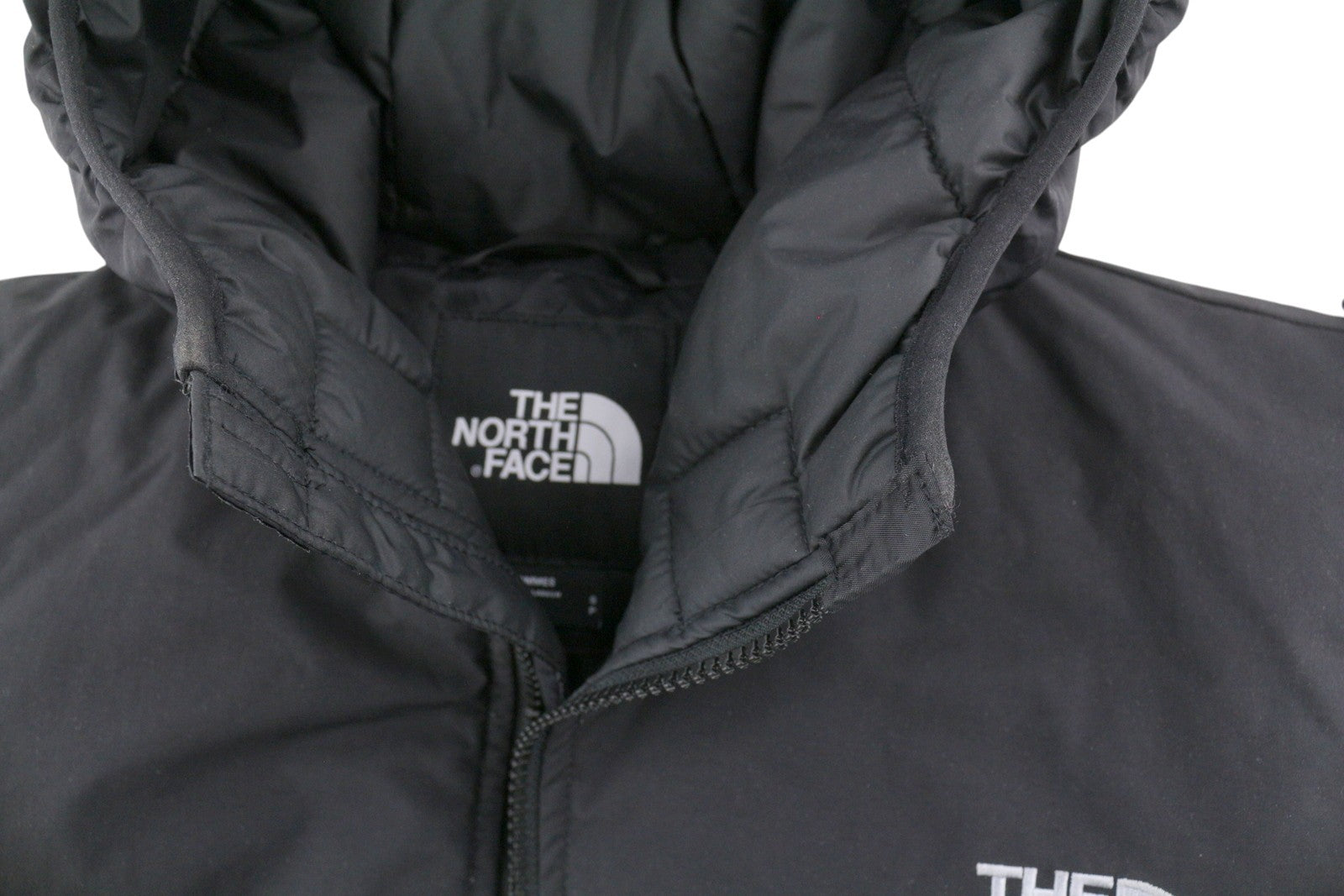 THE NORTH FACE Men's Jacket S Black 550 Down Insulated Zip Puffer