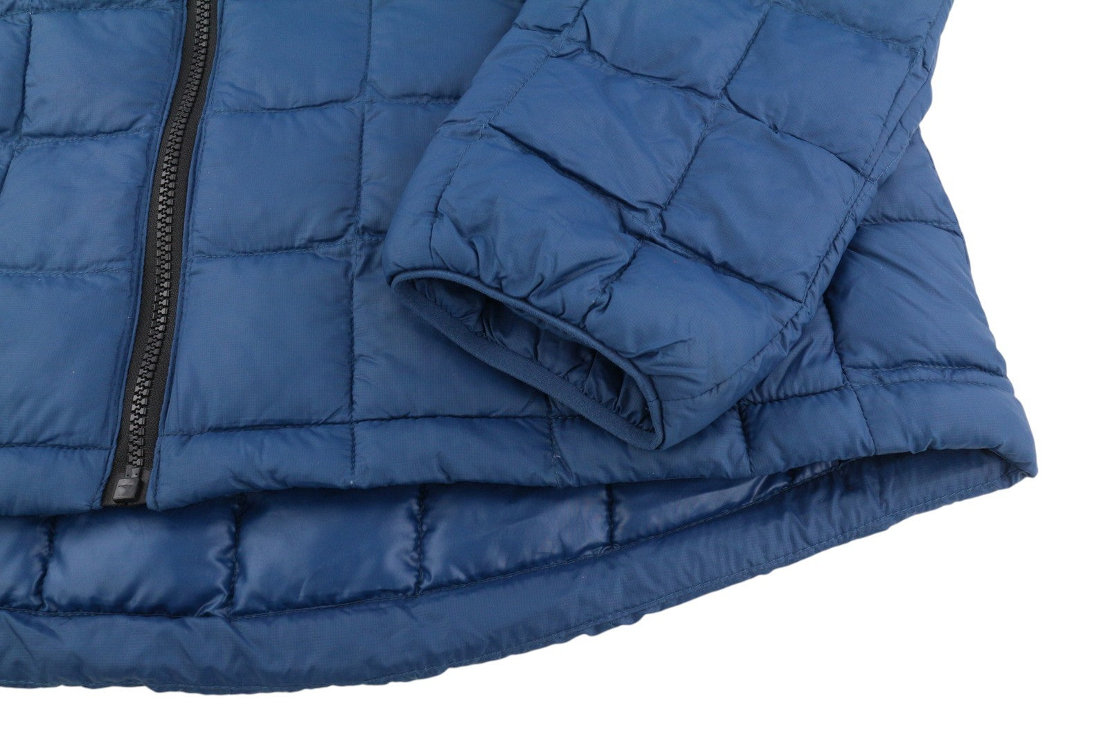 THE NORTH FACE Men's Jacket L Navy Thermoball Eco Quilted Puffer