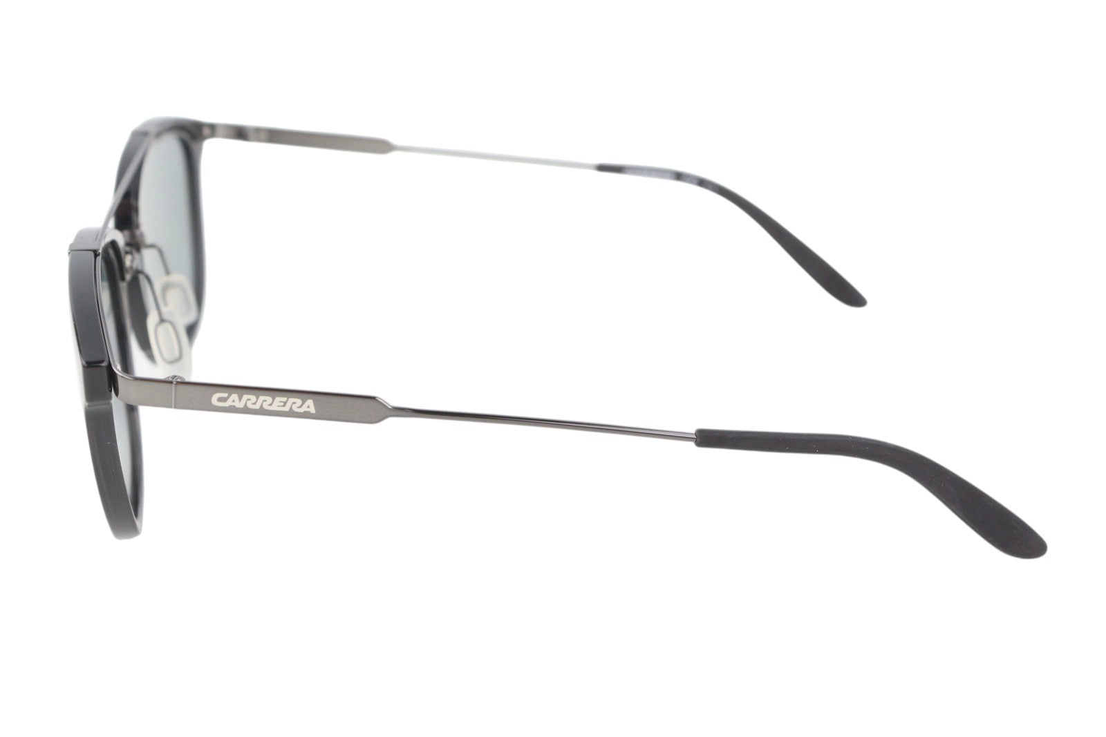 CARRERA 127/S Men Sunglasses Black Silver Tone Frame Tinted Unisex I48T4