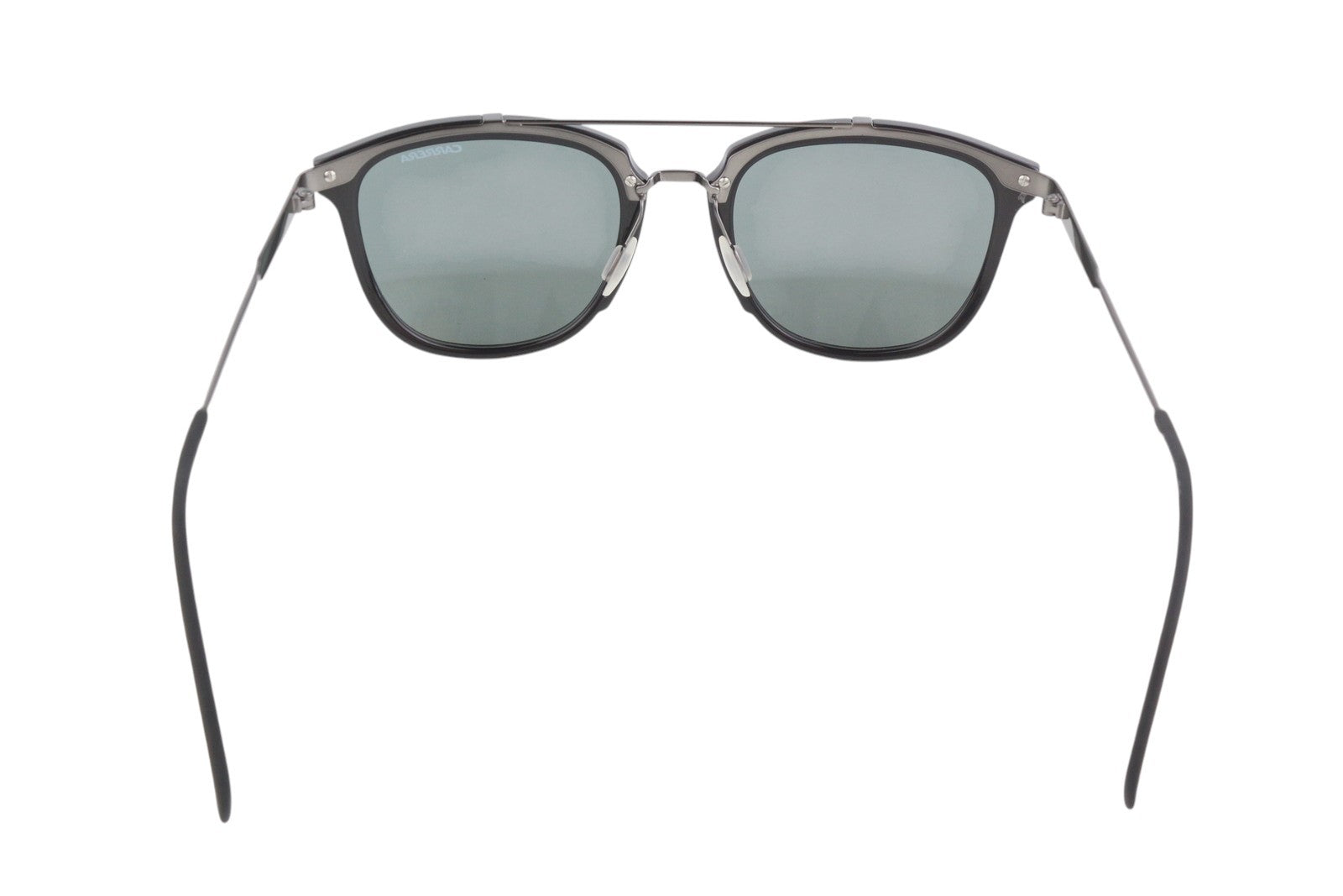 CARRERA 127/S Men Sunglasses Black Silver Tone Frame Tinted Unisex I48T4