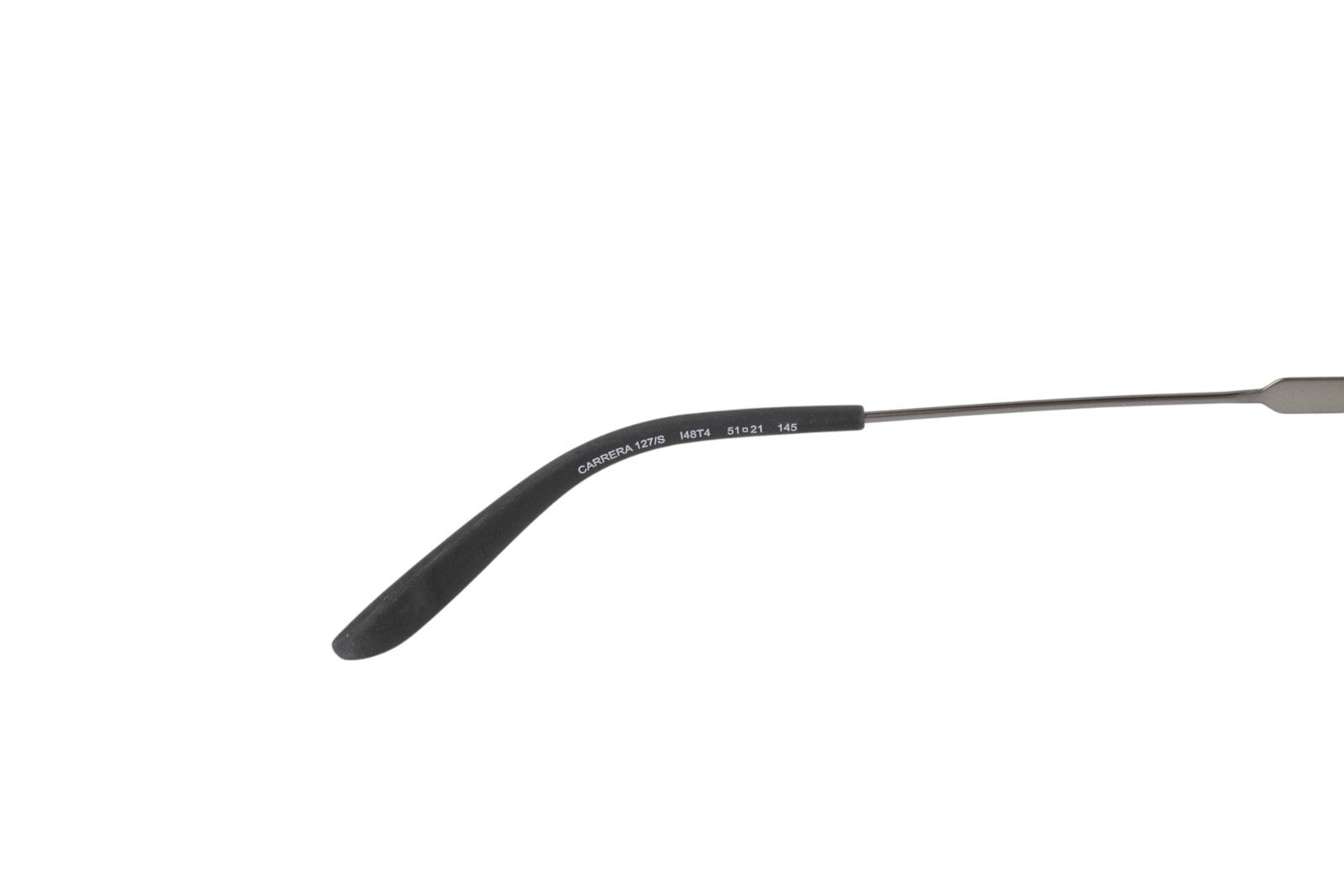 CARRERA 127/S Men Sunglasses Black Silver Tone Frame Tinted Unisex I48T4