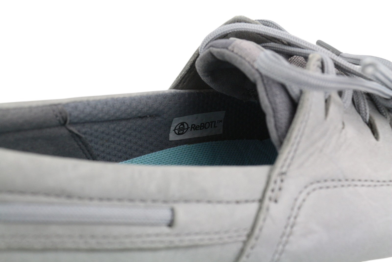 TIMBERLAND A42G1 Men's Shoes EU42 Grey Leather Boat Lace GreenStride Comfort