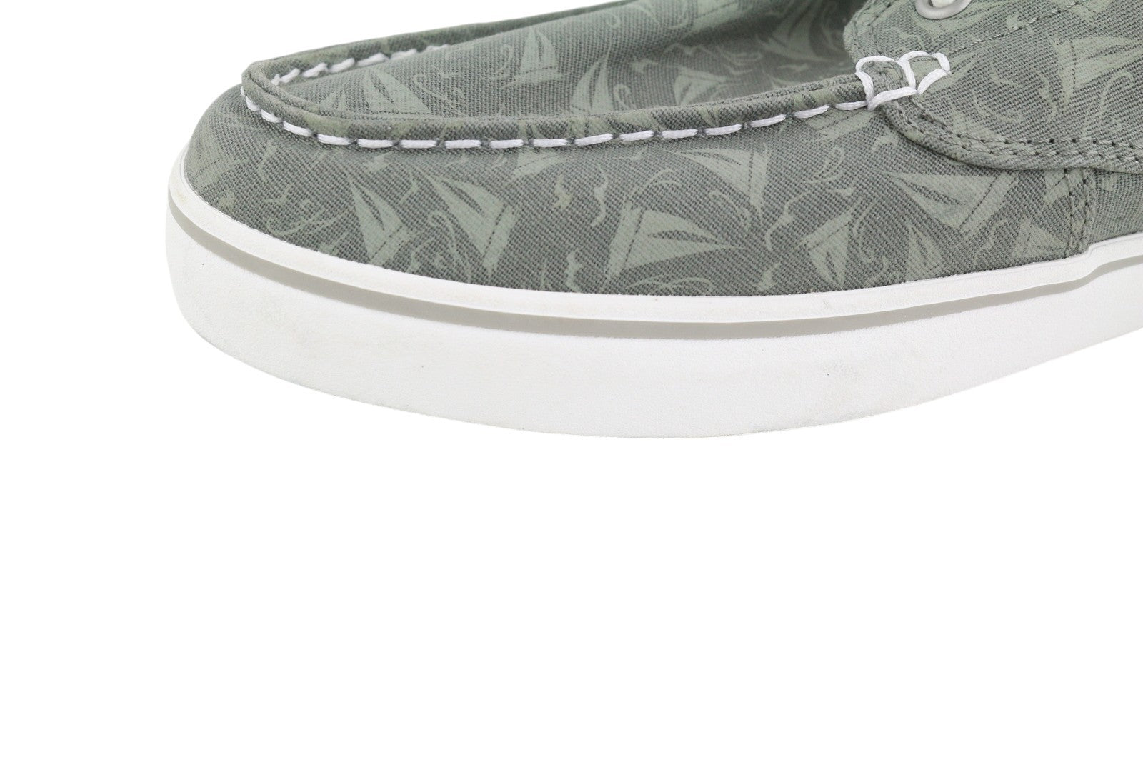 TIMBERLAND A2549 Men's Shoes EU43 Grey Textile Boat Style Lace Up Almond Toe