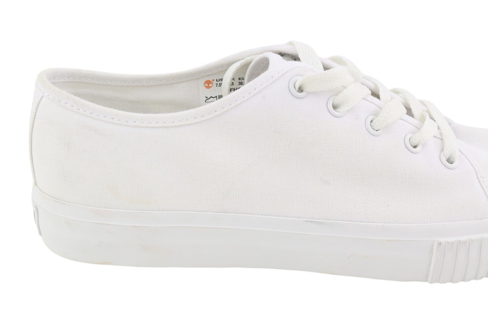 TIMBERLAND A2FHC Women's Sneakers EU37.5/38.5 White Low Lace Almond Toe