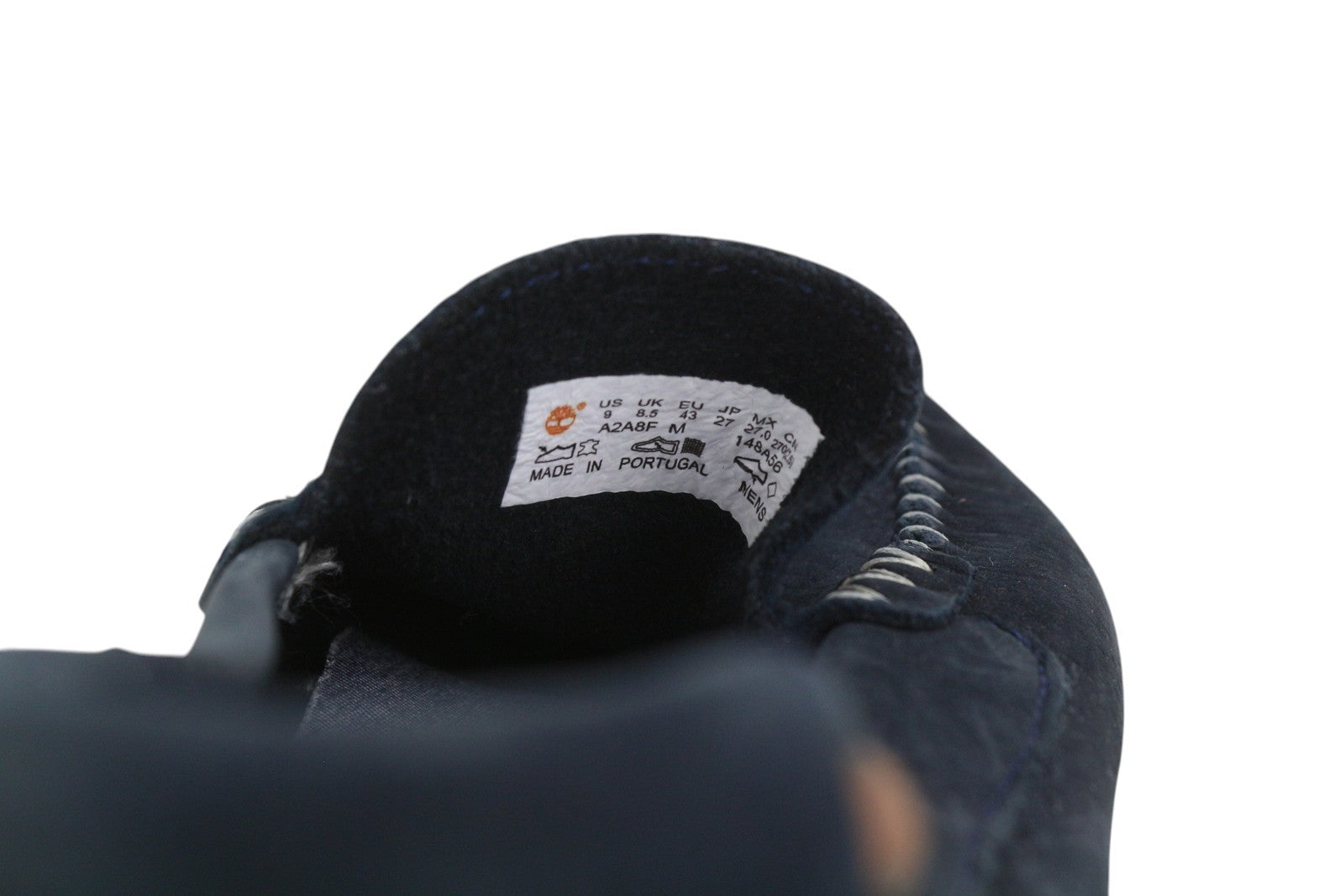 TIMBERLAND A2A8F Men's Shoes EU43 Navy Leather Boat Flat Cloud Comfort