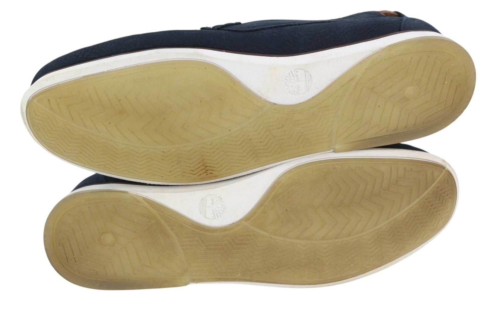 TIMBERLAND A2A8F Men's Shoes EU43 Navy Leather Boat Flat Cloud Comfort