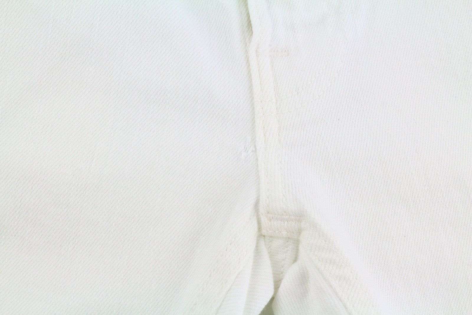 NUDIE JEANS Lean Dean Men's Shorts W28 White Denim Zip Cotton Turn Up