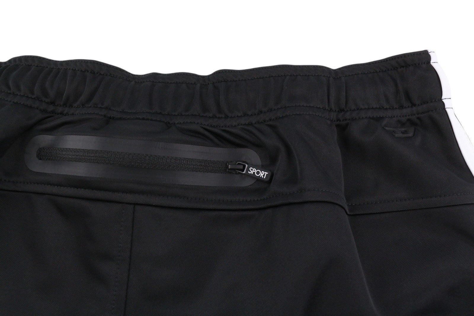 DIESEL Amsb-Stadiom-Wt13 Men's Shorts L Black 55DSL Sports Track Waist