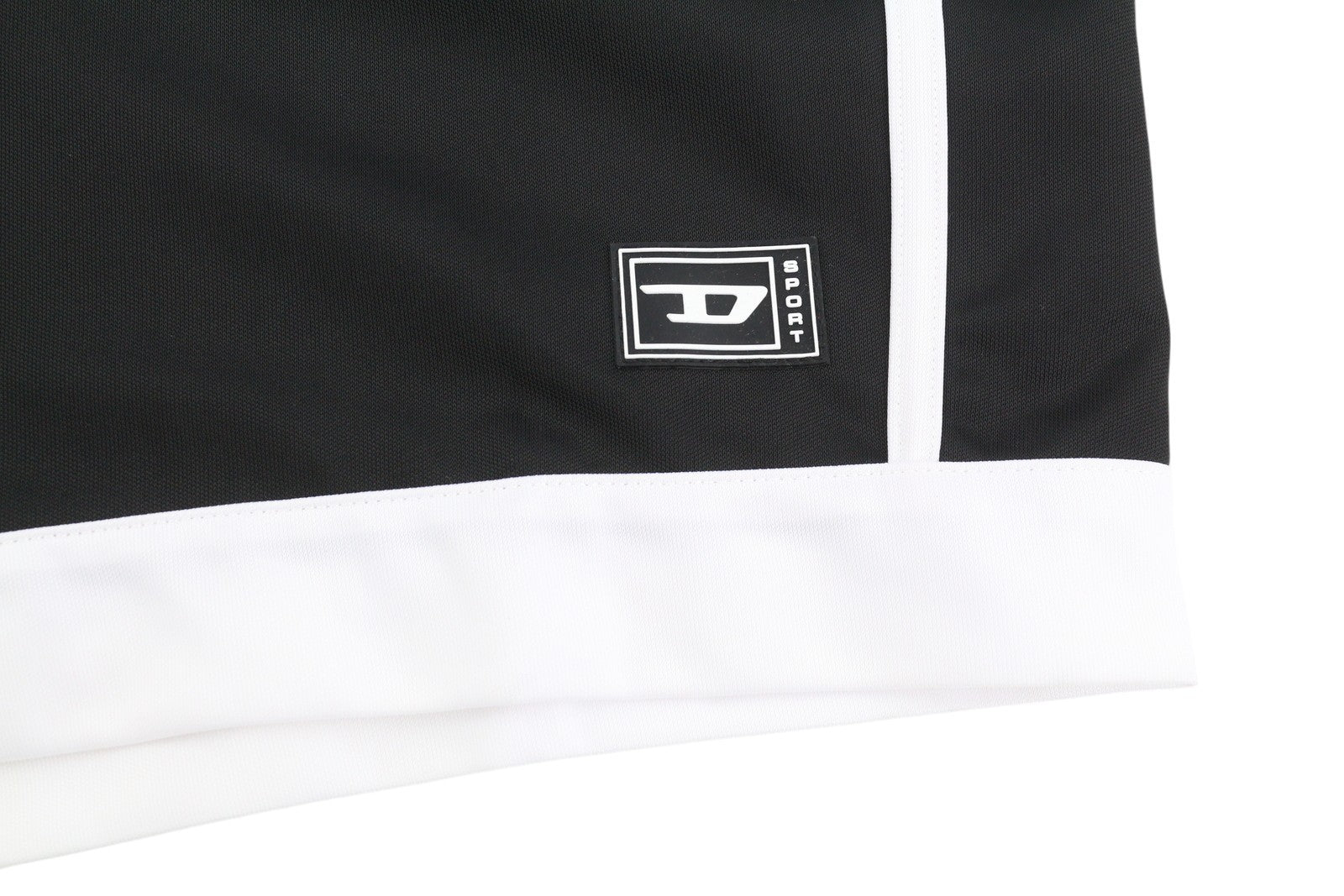 DIESEL Amsb-Stadiom-Wt13 Men's Shorts L Black 55DSL Sports Track Waist