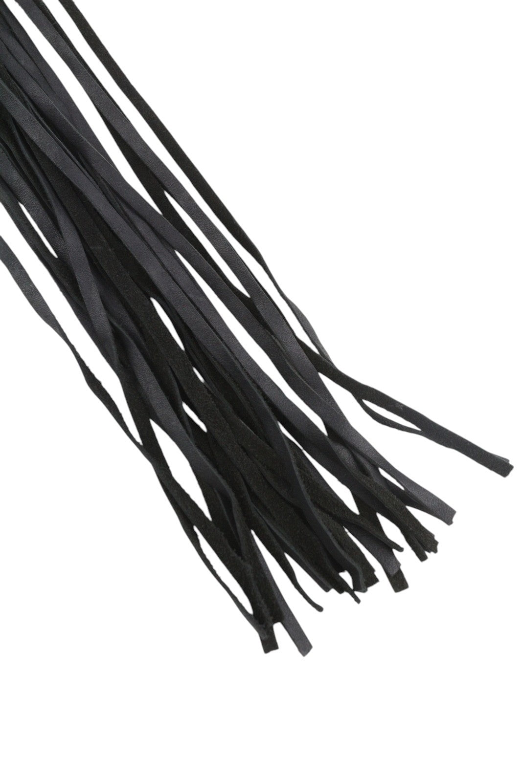 DIESEL L-Leonis 0GANN Women Shorts W24 Black Cowhide Leather Fringe Trim RRP500